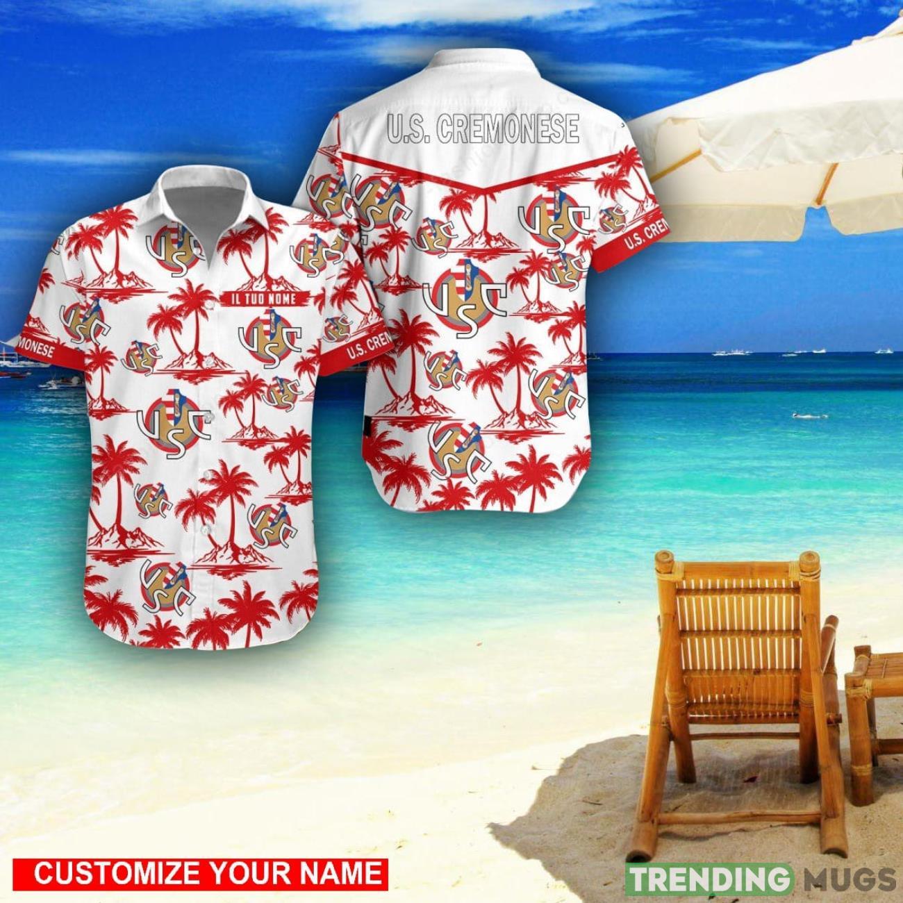 U.S. Cremonese Custom Name 3D Hawaii Shirt Coconut Pattern Beach Shirt Product Photo 1 U.S. Cremonese Custom Name 3D Hawaii Shirt Coconut Pattern Beach Shirt Product Photo 1