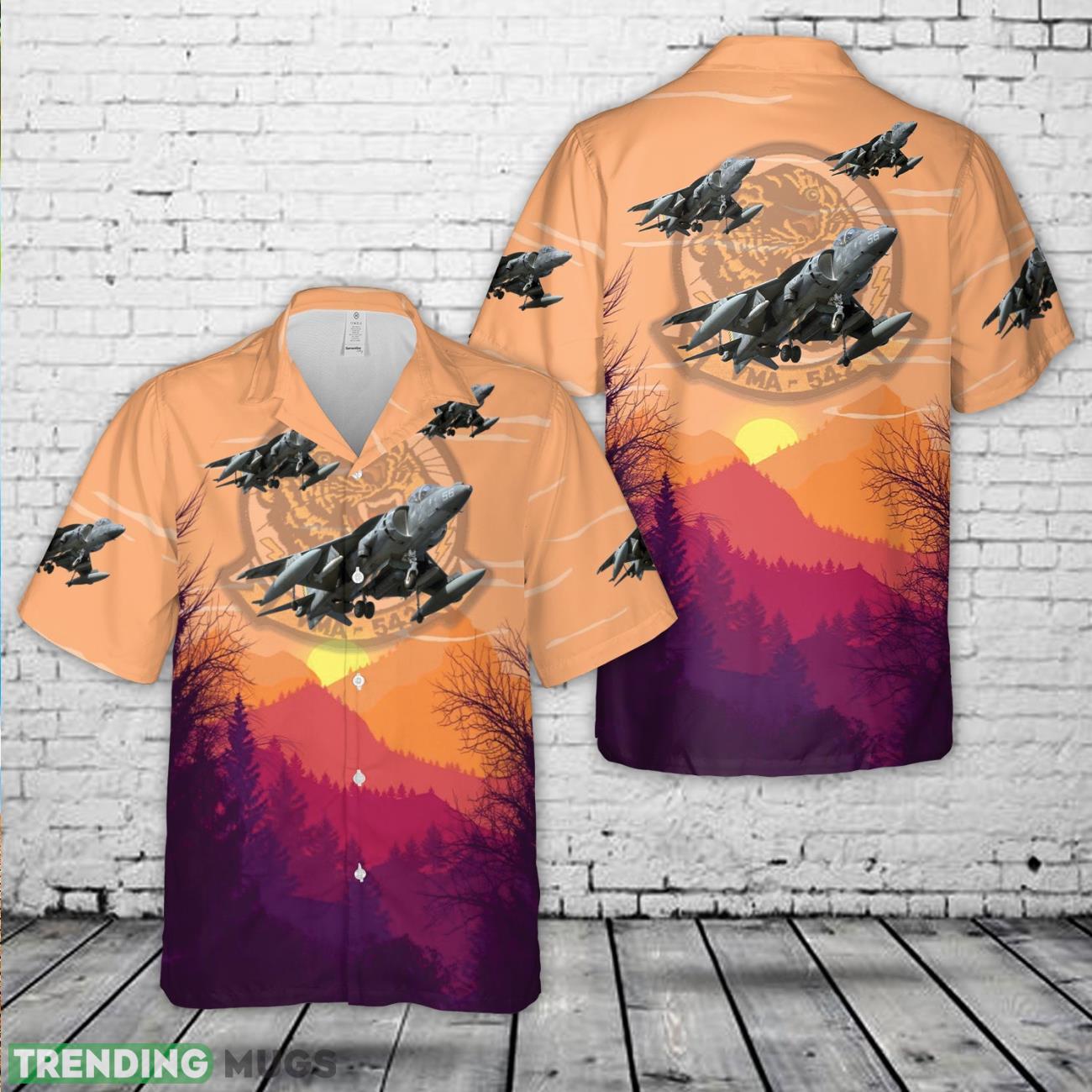 USMC Marine Attack Squadron 542 VMA 542 'Tigers' Hawaiian Shirt Cute Summer Gift For Men And Women Hawaiian Shirt USMC Marine Attack Squadron 542 VMA-542 'Tigers' Hawaiian Shirt Cute Summer Gift For Men And Women Product Photo 1