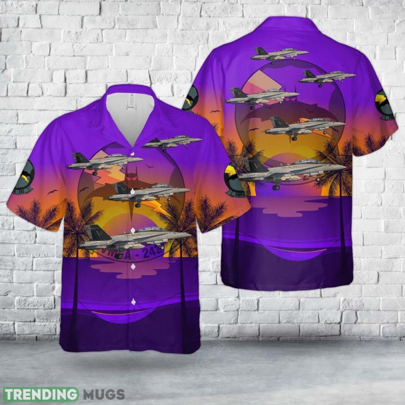 USMC VMA(AW) 242 FA-18D Hornet Hawaiian Shirt Cute Summer Gift For Men And Women Product Photo 1 USMC VMA(AW) 242 FA-18D Hornet Hawaiian Shirt Cute Summer Gift For Men And Women Product Photo 1