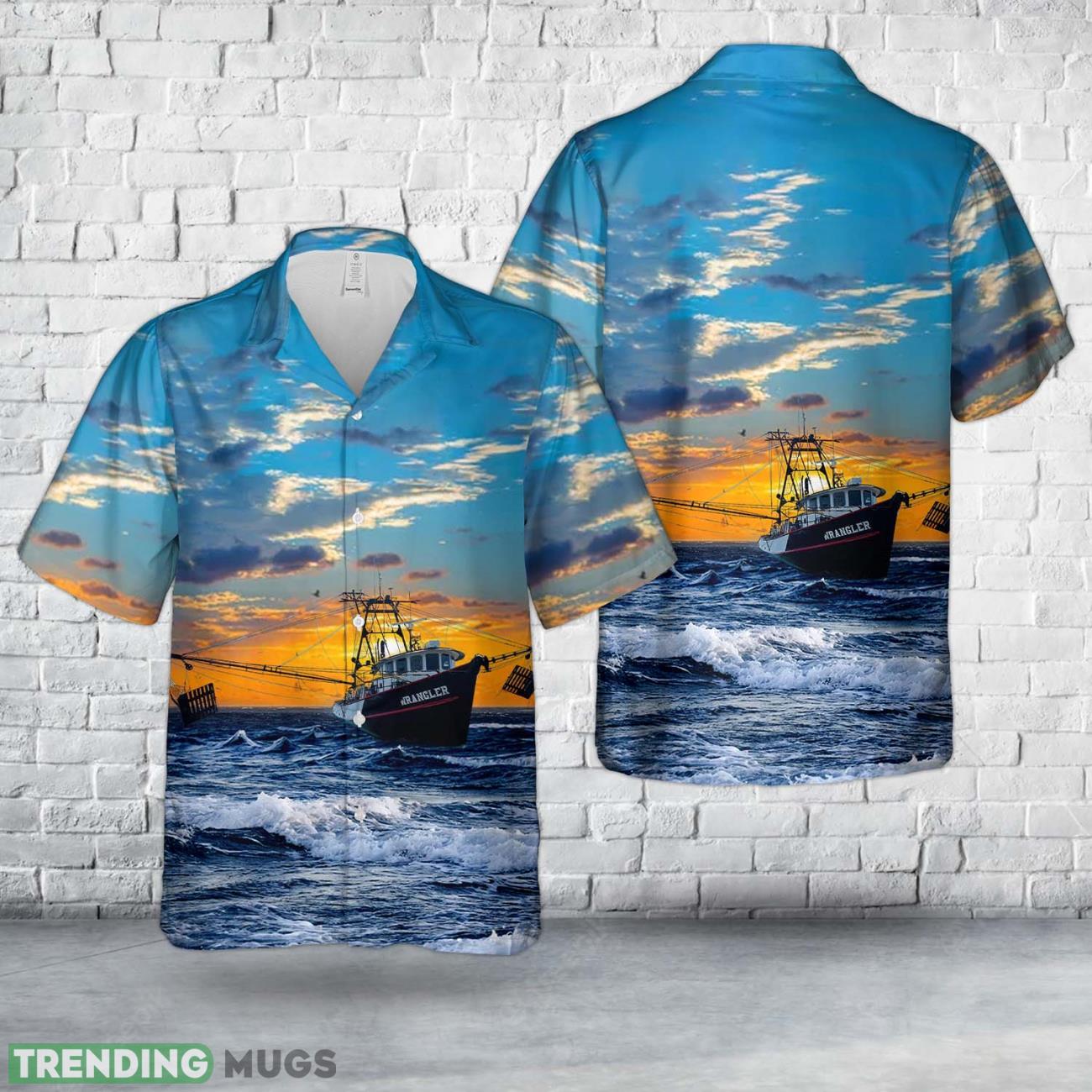 West Coast Shrimp Trawler, Wrangler Hawaiian Shirt Cute Summer Gift For Men And Women Product Photo 1 West Coast Shrimp Trawler, Wrangler Hawaiian Shirt Cute Summer Gift For Men And Women Product Photo 1
