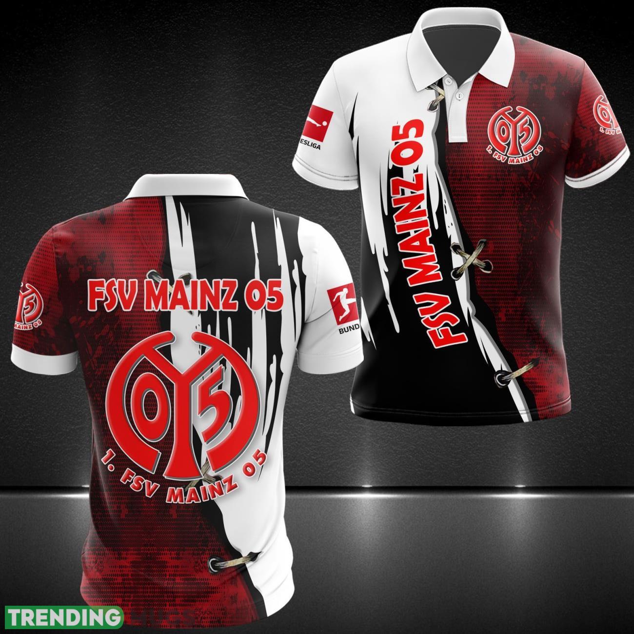 1. FSV Mainz 05 3D Polo Shirt Gift For Men Product Photo 1 1. FSV Mainz 05 3D Polo Shirt Gift For Men Product Photo 1