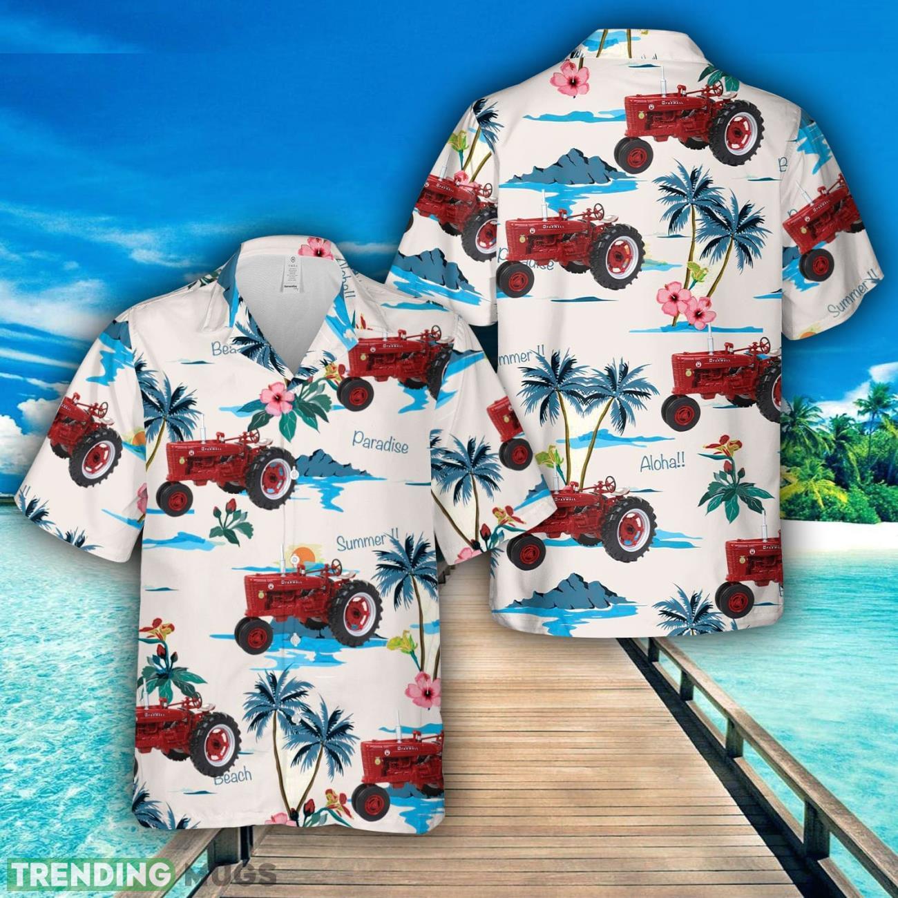 1950 Farmall Cub Tractor 3D Hawaiian Shirt Summer Trending Beach Gift Product Photo 1 1950 Farmall Cub Tractor 3D Hawaiian Shirt Summer Trending Beach Gift Product Photo 1