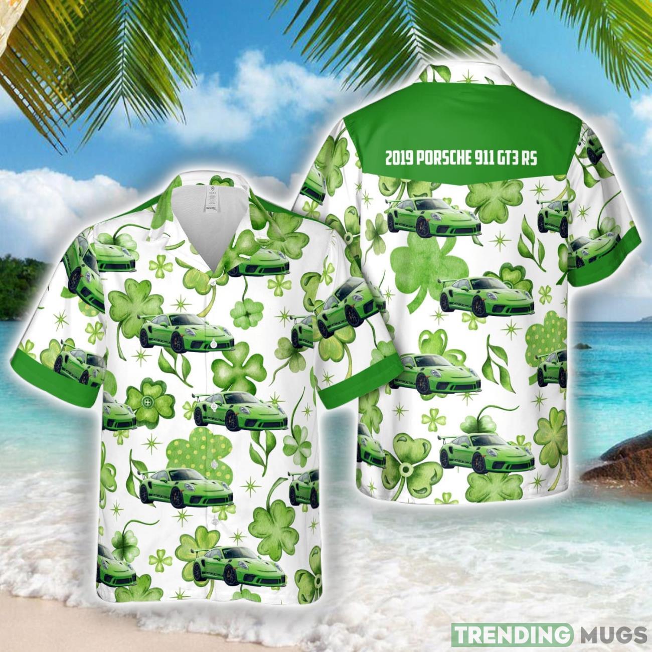 2019 Porsche 911 GT3 RS Lizard Green St Patrick's Day Hawaiian Shirt Aloha Holiday Gift For Men Women Hawaiian Shirt 2019 Porsche 911 GT3 RS Lizard Green St Patrick's Day Hawaiian Shirt Aloha Holiday Gift For Men Women Product Photo 1