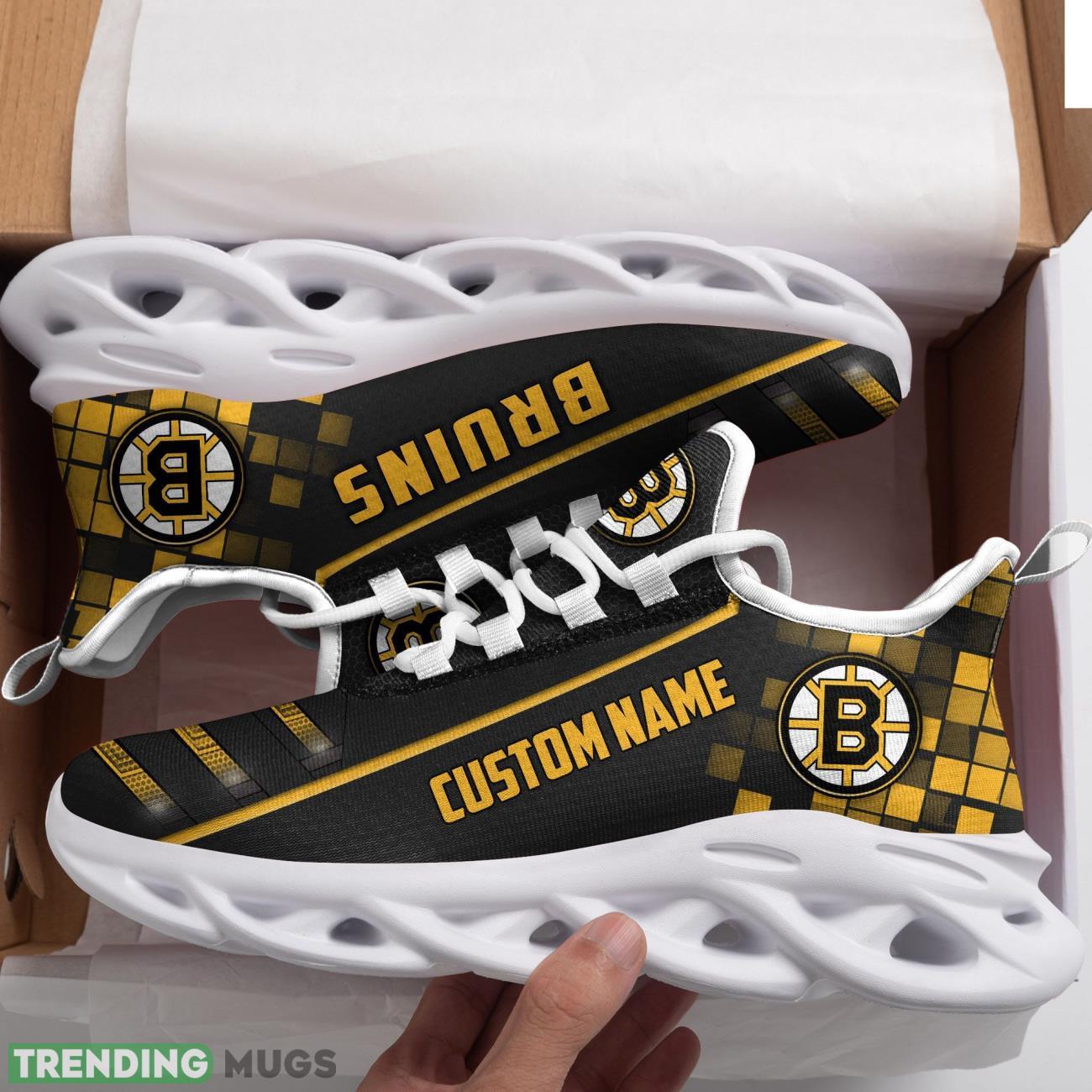 Boston Bruins Custom Name Max Soul Sneaker Shoes For Fan For Men Women Max Soul Boston Bruins Custom Name Max Soul Sneaker Shoes For Fan For Men Women Max Soul