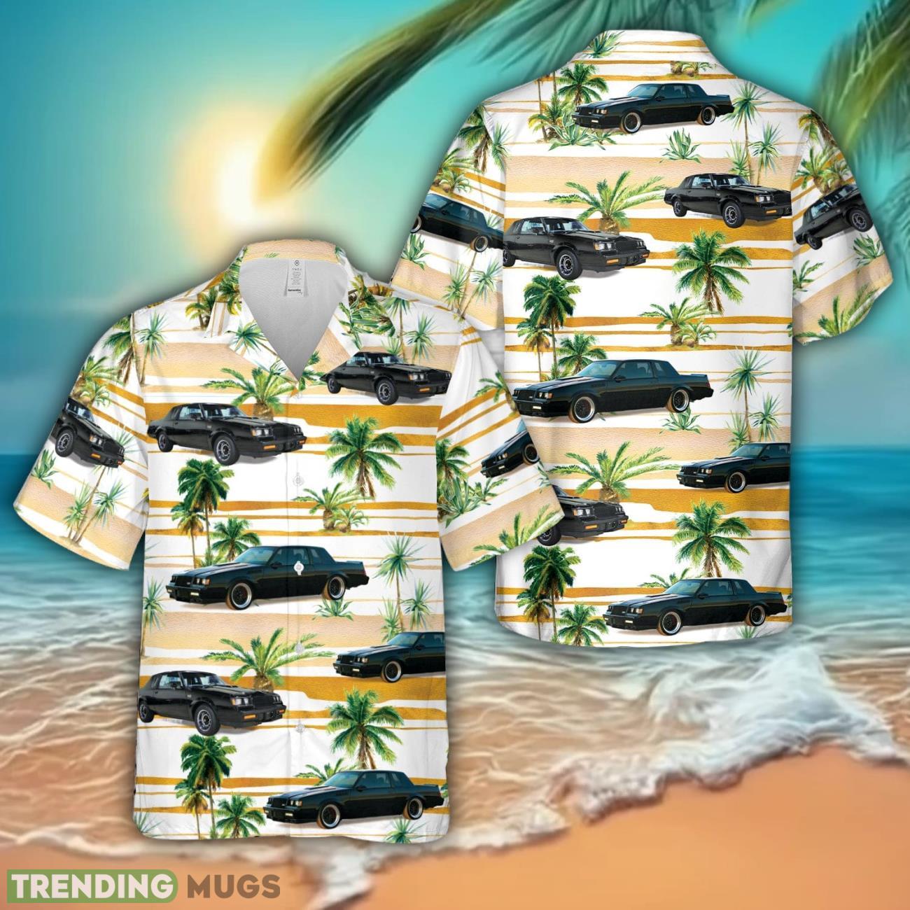 Buick Grand National Black 3D Hawaiian Shirt Summer Vacation Gift Product Photo 1 Buick Grand National Black 3D Hawaiian Shirt Summer Vacation Gift Product Photo 1