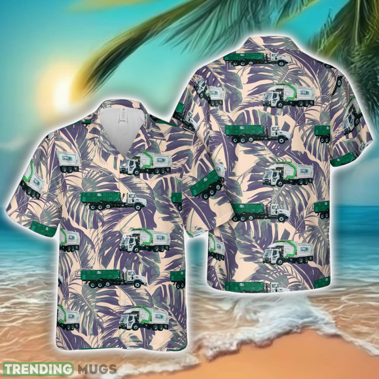 Capital Waste Services 3D Hawaiian Shirt Summer Vacation Gift Product Photo 1 Capital Waste Services 3D Hawaiian Shirt Summer Vacation Gift Product Photo 1
