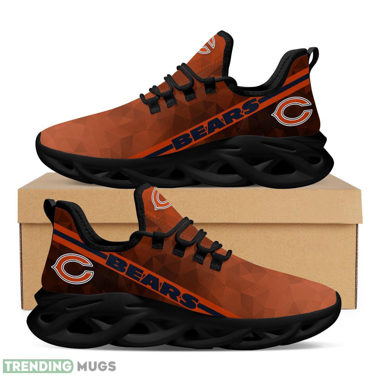 Chicago Bears Polygonal Design Trending Max Soul Clunky Sneaker Shoes For Mens Womens Max Soul Chicago Bears Polygonal Design Trending Max Soul Clunky Sneaker Shoes For Mens Womens Max Soul