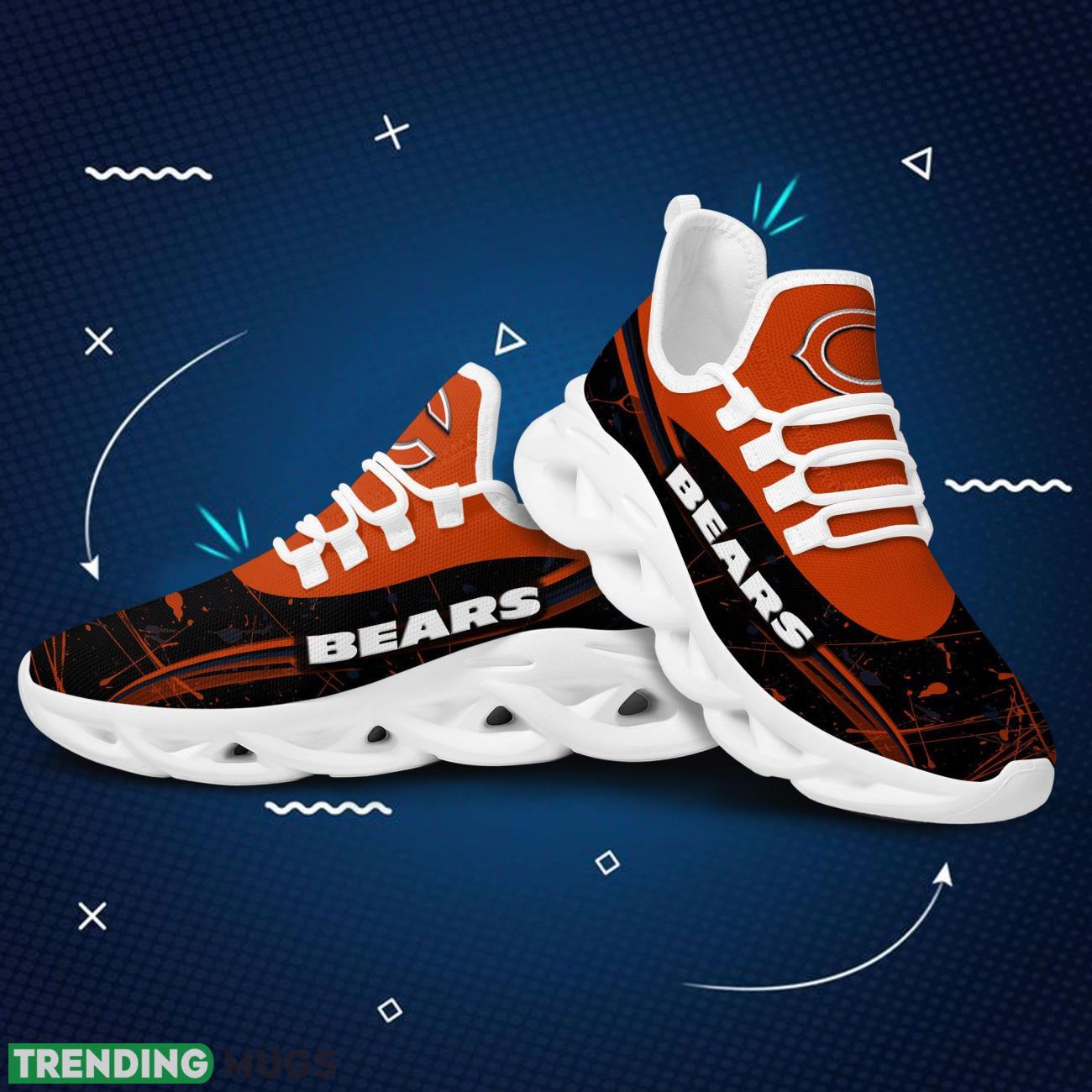 Chicago Bears Splash Colors Design Trending Max Soul Clunky Sneaker Shoes For Mens Womens Max Soul Chicago Bears Splash Colors Design Trending Max Soul Clunky Sneaker Shoes For Mens Womens Max Soul