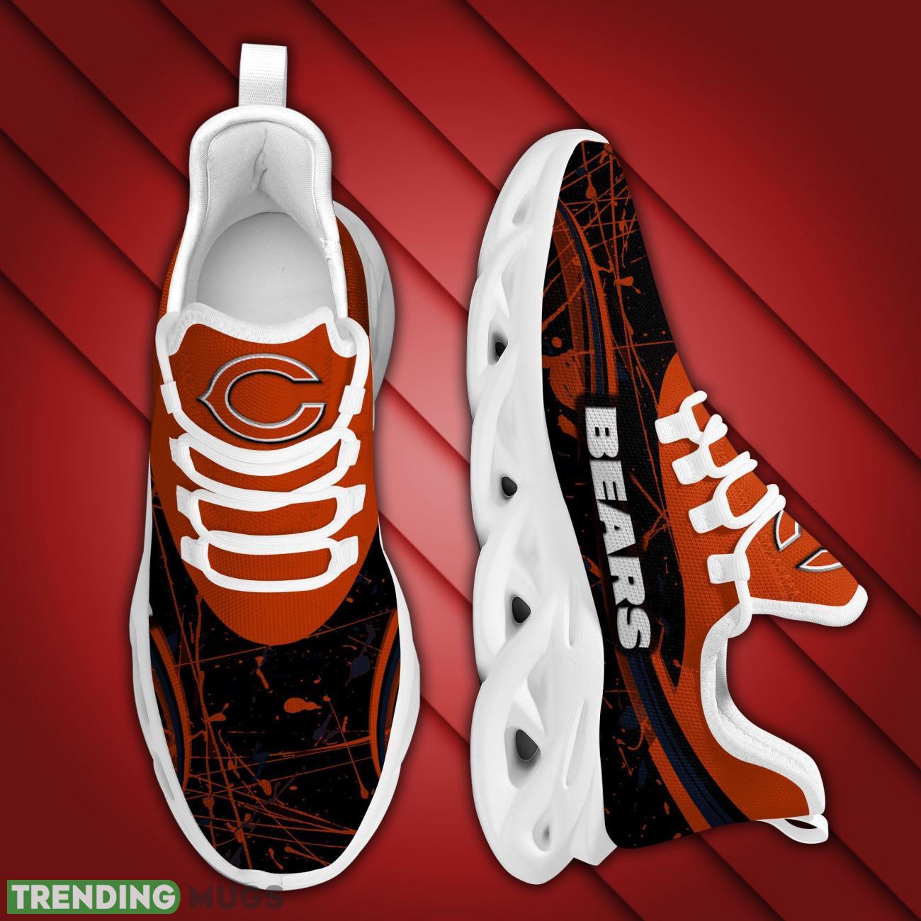 Chicago Bears Splash Colors Design Trending Max Soul Clunky Sneaker Shoes For Mens Womens Max Soul Chicago Bears Splash Colors Design Trending Max Soul Clunky Sneaker Shoes For Mens Womens Max Soul