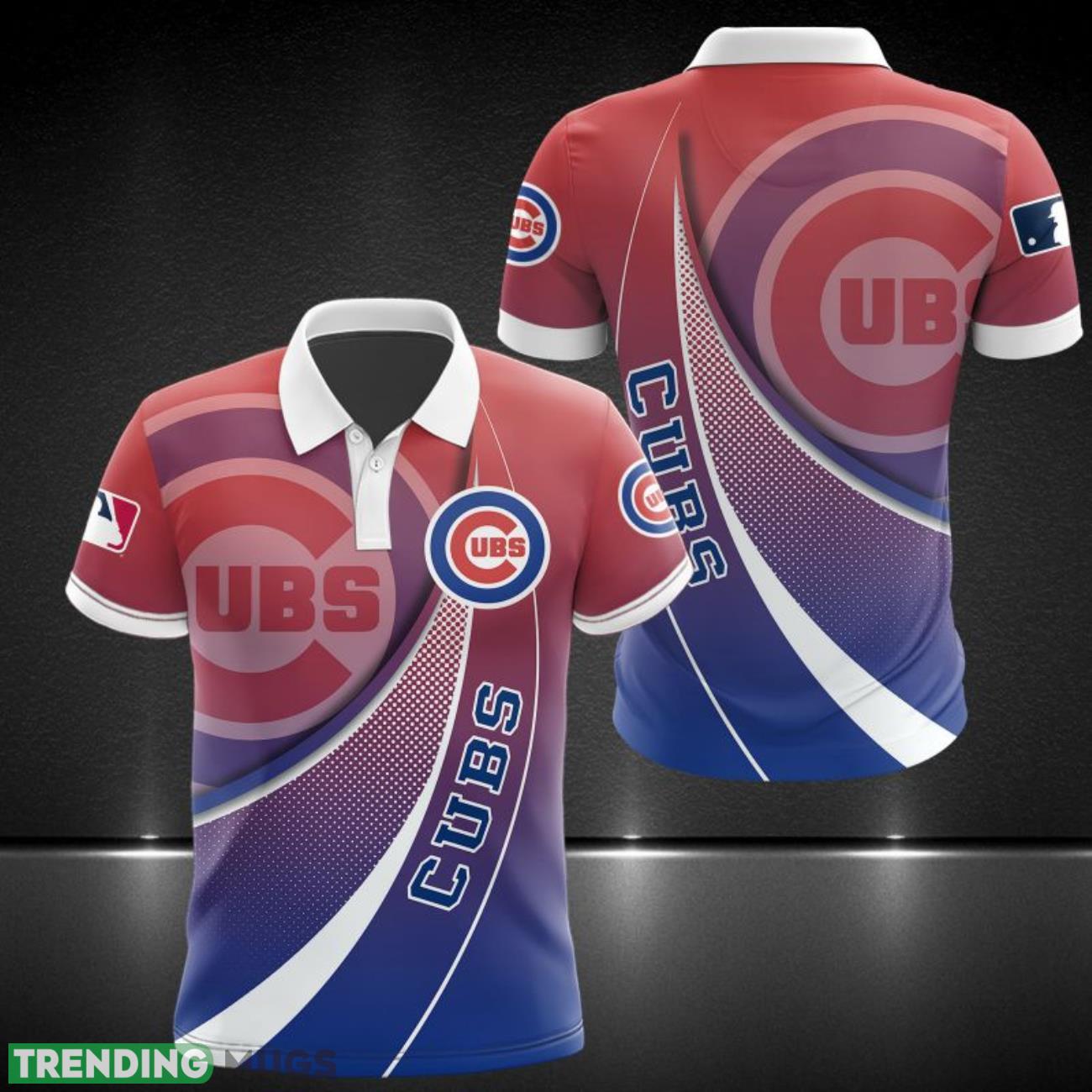 Chicago Cubs 3D Polo Shirt Sport Gift For Big Fans Limited Polo Shirt Product Photo 1