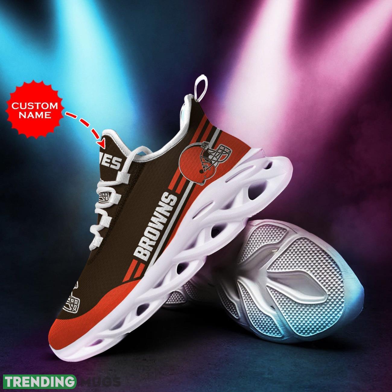 Cleveland Browns Custom Personalized Max Soul Sneakers Dynamic Shoes For Men Women Max Soul Cleveland Browns Custom Personalized Max Soul Sneakers Dynamic Shoes For Men Women Max Soul