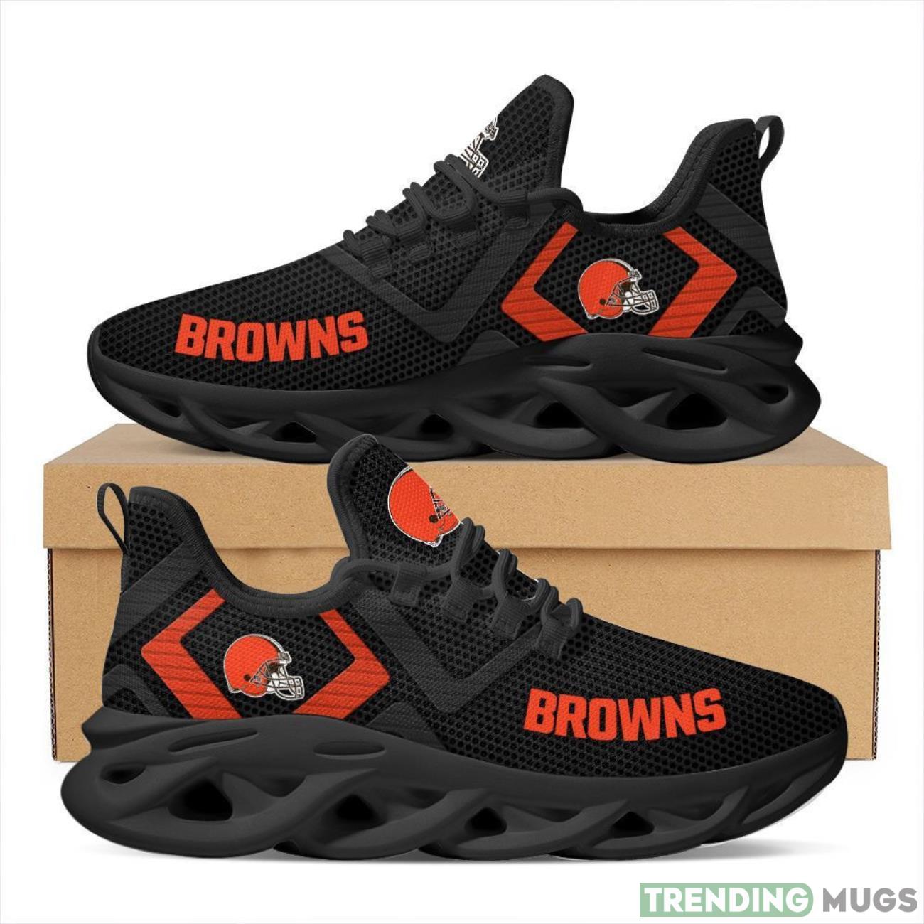 Cleveland Browns Max Soul Sneakers Running Sports Shoes Ultra Sneakers Max Soul Cleveland Browns Max Soul Sneakers Running Sports Shoes Ultra Sneakers Max Soul