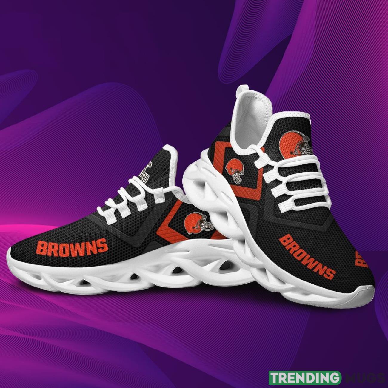 Cleveland Browns Max Soul Sneakers Running Sports Shoes Ultra Sneakers Max Soul Cleveland Browns Max Soul Sneakers Running Sports Shoes Ultra Sneakers Max Soul