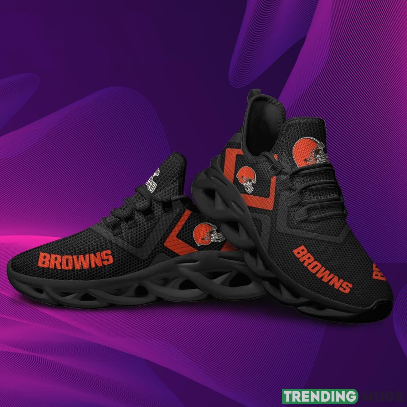 Cleveland Browns Max Soul Sneakers Running Sports Shoes Ultra Sneakers Max Soul Cleveland Browns Max Soul Sneakers Running Sports Shoes Ultra Sneakers Max Soul