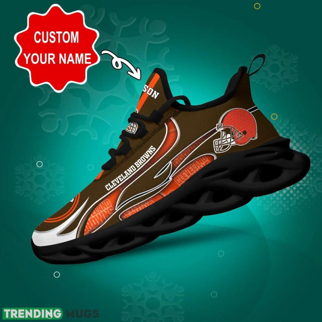 Cleveland Browns NFL Max Soul Sneakers Personalize Shoes For Fans Product Photo 1 Cleveland Browns NFL Max Soul Sneakers Personalize Shoes For Fans Product Photo 1