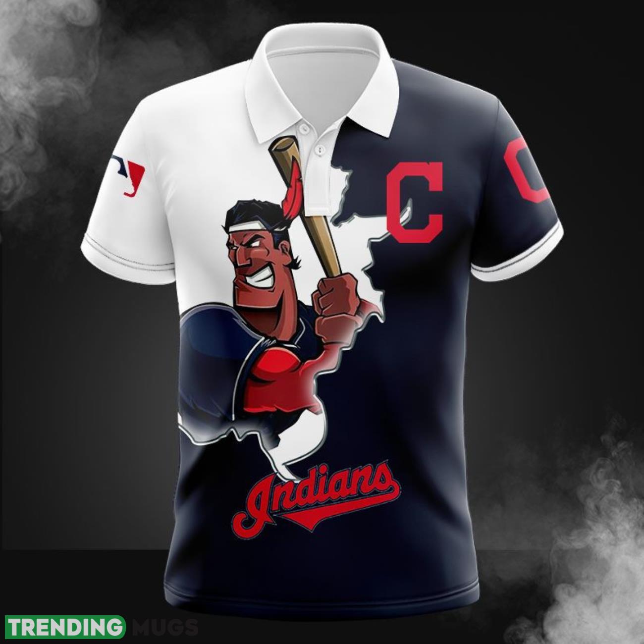 Cleveland Indians 3D Polo Shirt Sport Gift For Big Fans Limited Polo Shirt Product Photo 1