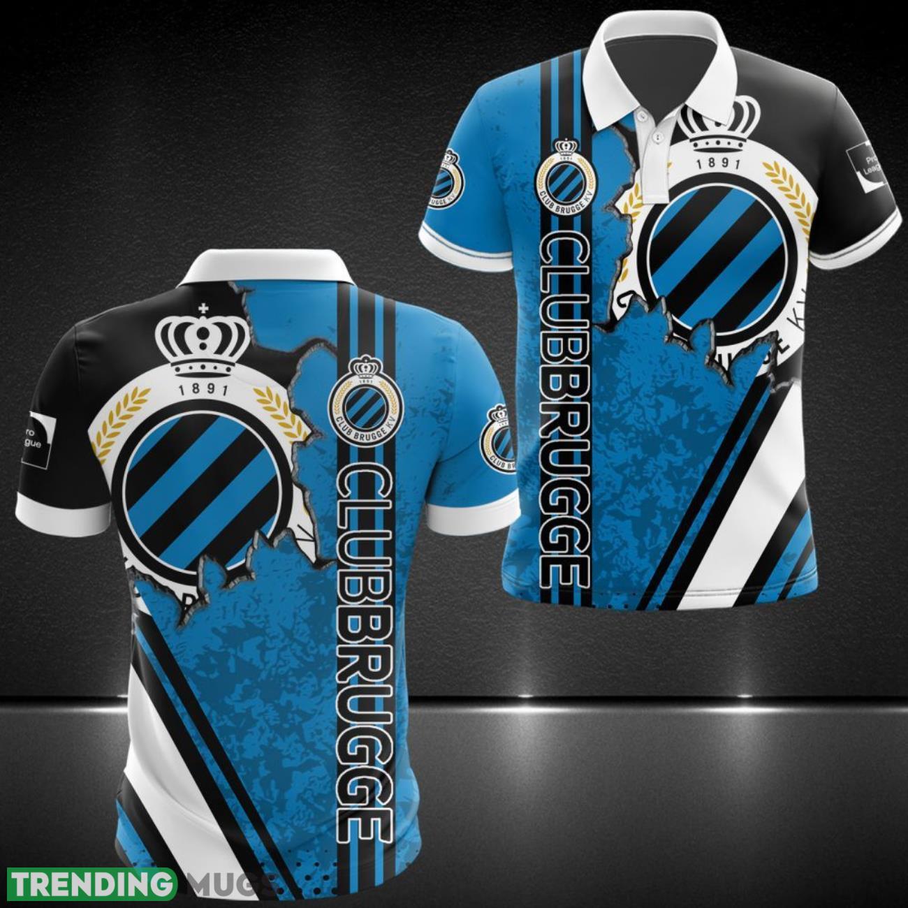 Club Brugge KV All Over printed 3D Polo Shirt Limited Design For Fans Product Photo 1 Club Brugge KV All Over printed 3D Polo Shirt Limited Design For Fans Product Photo 1