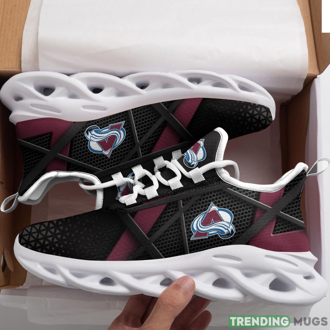 Colorado Avalanche Max Soul Sneakers Running Sports Shoes Ultra Sneakers Product Photo 1
