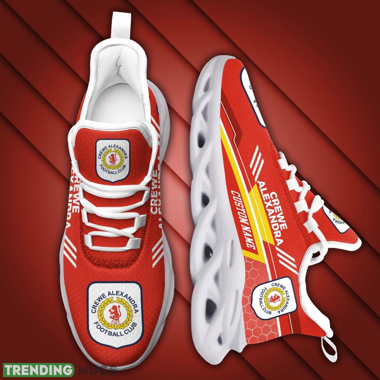 Crewe Alexandra Custom Personalized Max Soul Sneakers Dynamic Shoes For Men Women Max Soul Crewe Alexandra Custom Personalized Max Soul Sneakers Dynamic Shoes For Men Women Max Soul