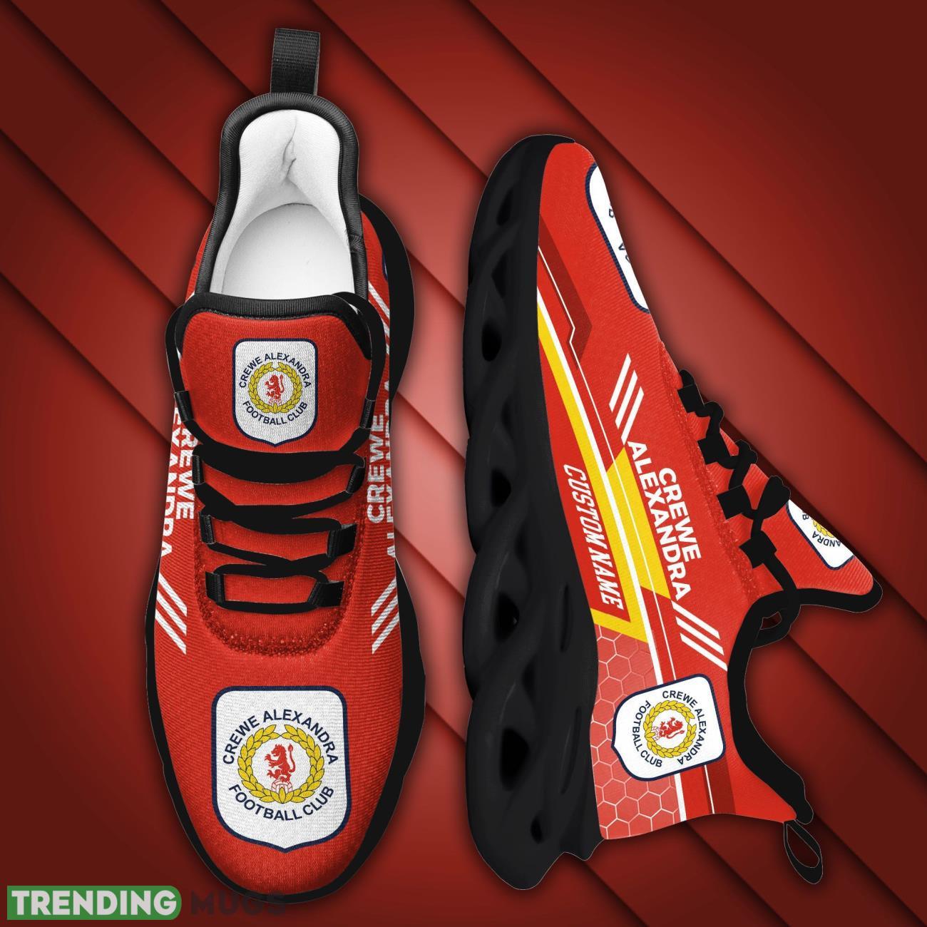 Crewe Alexandra Custom Personalized Max Soul Sneakers Dynamic Shoes For Men Women Max Soul Crewe Alexandra Custom Personalized Max Soul Sneakers Dynamic Shoes For Men Women Max Soul