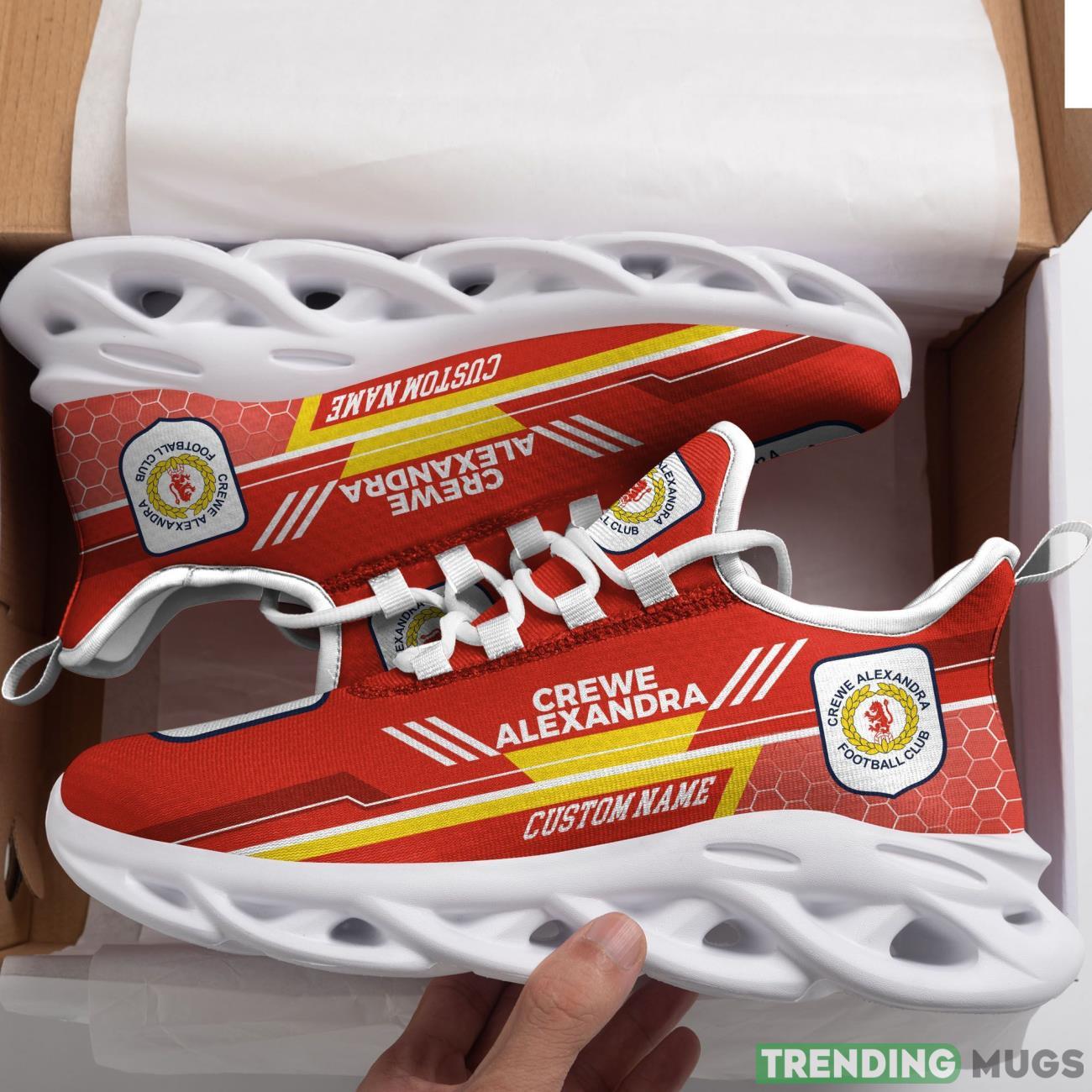 Crewe Alexandra Custom Personalized Max Soul Sneakers Running Sports Shoes Ultra Sneakers Max Soul Crewe Alexandra Custom Personalized Max Soul Sneakers Running Sports Shoes Ultra Sneakers Max Soul