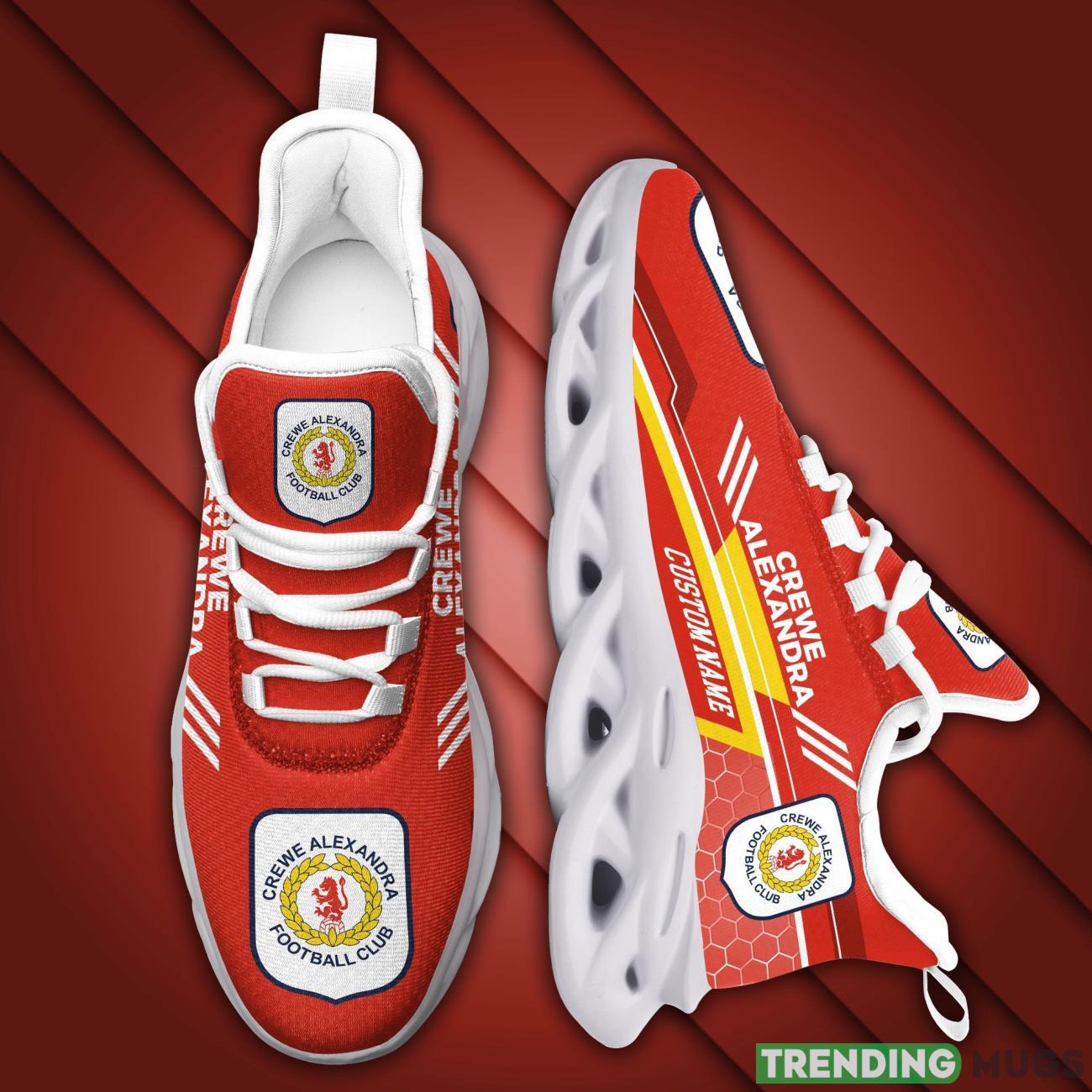 Crewe Alexandra Custom Personalized Max Soul Sneakers Running Sports Shoes Ultra Sneakers Max Soul Crewe Alexandra Custom Personalized Max Soul Sneakers Running Sports Shoes Ultra Sneakers Max Soul