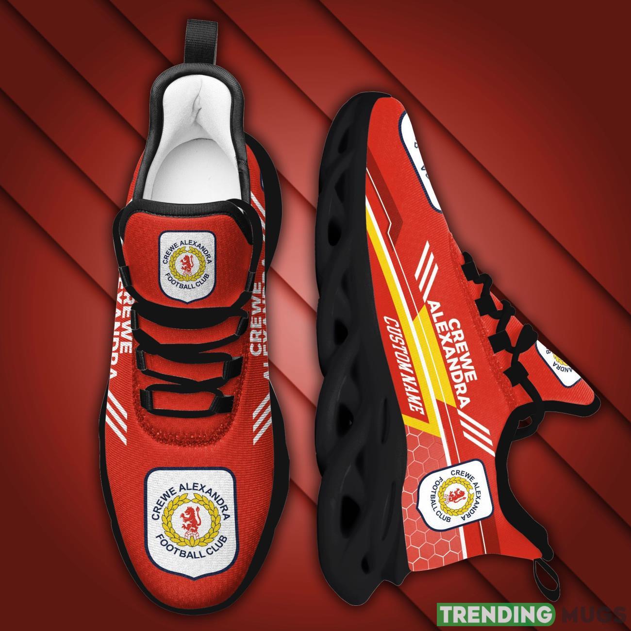 Crewe Alexandra Custom Personalized Max Soul Sneakers Running Sports Shoes Ultra Sneakers Max Soul Crewe Alexandra Custom Personalized Max Soul Sneakers Running Sports Shoes Ultra Sneakers Max Soul