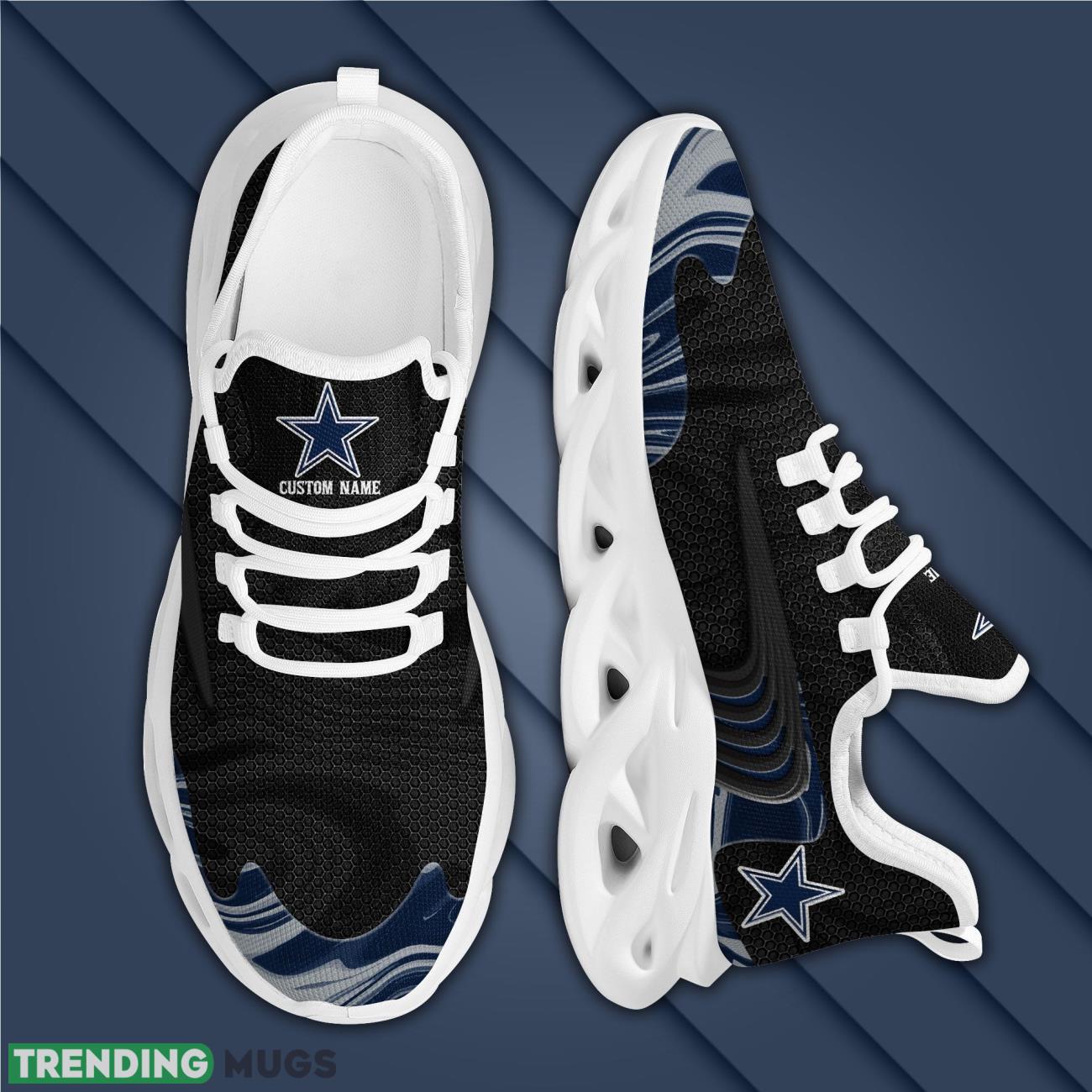 Dallas Cowboys Team Custom Personalized With Name Max Soul Sneakers Dynamic Shoes For Men Women Max Soul Dallas Cowboys Team Custom Personalized With Name Max Soul Sneakers Dynamic Shoes For Men Women Max Soul