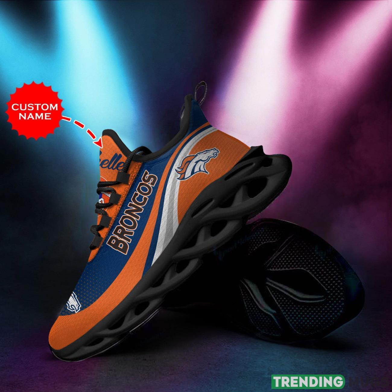 Denver Broncos Custom Personalized Max Soul Sneakers Running Sports Shoes Ultra Sneakers Product Photo 1 Denver Broncos Custom Personalized Max Soul Sneakers Running Sports Shoes Ultra Sneakers Product Photo 1