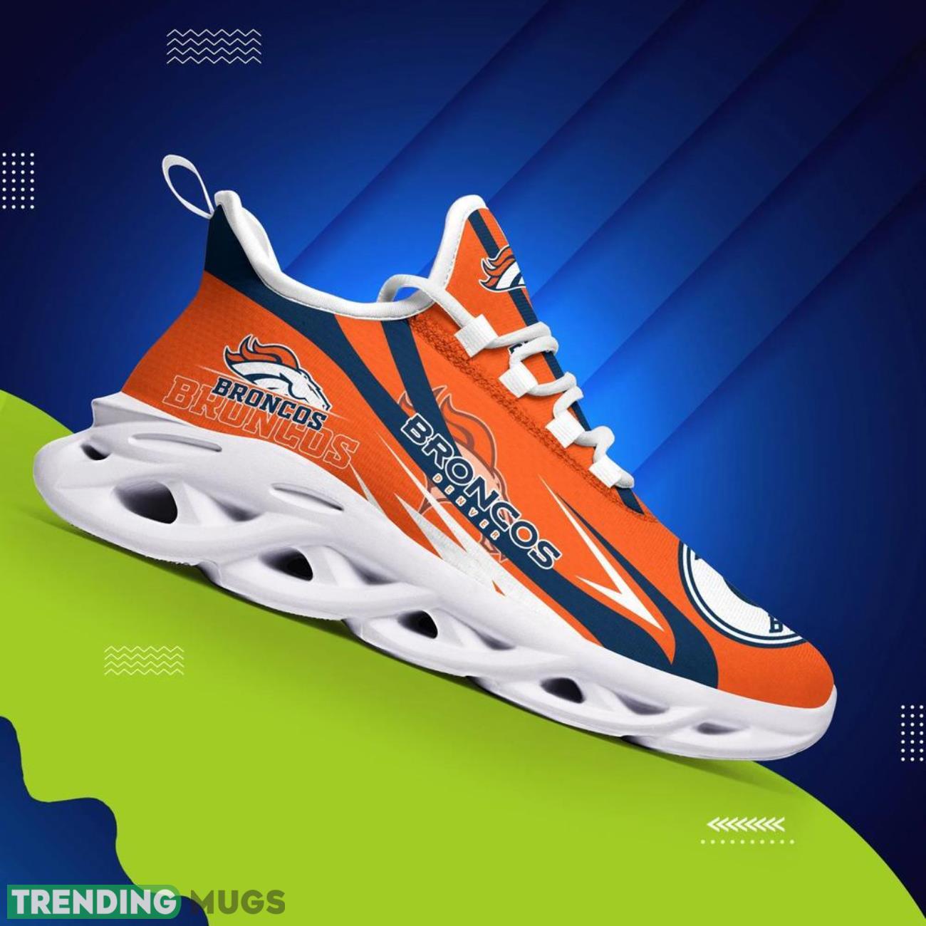 Denver Broncos NFL Logo Sport Team Max Soul Shoes Sneakers Clunky Shoes Custom Name Personalized Gifts Max Soul Denver Broncos NFL Logo Sport Team Max Soul Shoes Sneakers Clunky Shoes Custom Name Personalized Gifts Max Soul
