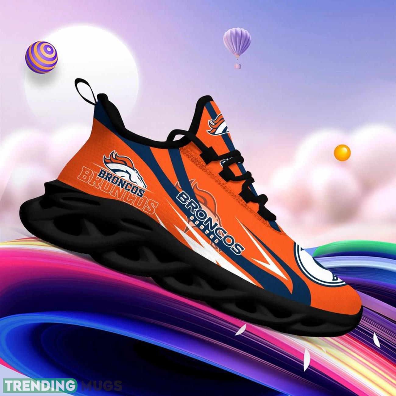 Denver Broncos NFL Logo Sport Team Max Soul Shoes Sneakers Clunky Shoes Custom Name Personalized Gifts Max Soul Denver Broncos NFL Logo Sport Team Max Soul Shoes Sneakers Clunky Shoes Custom Name Personalized Gifts Max Soul