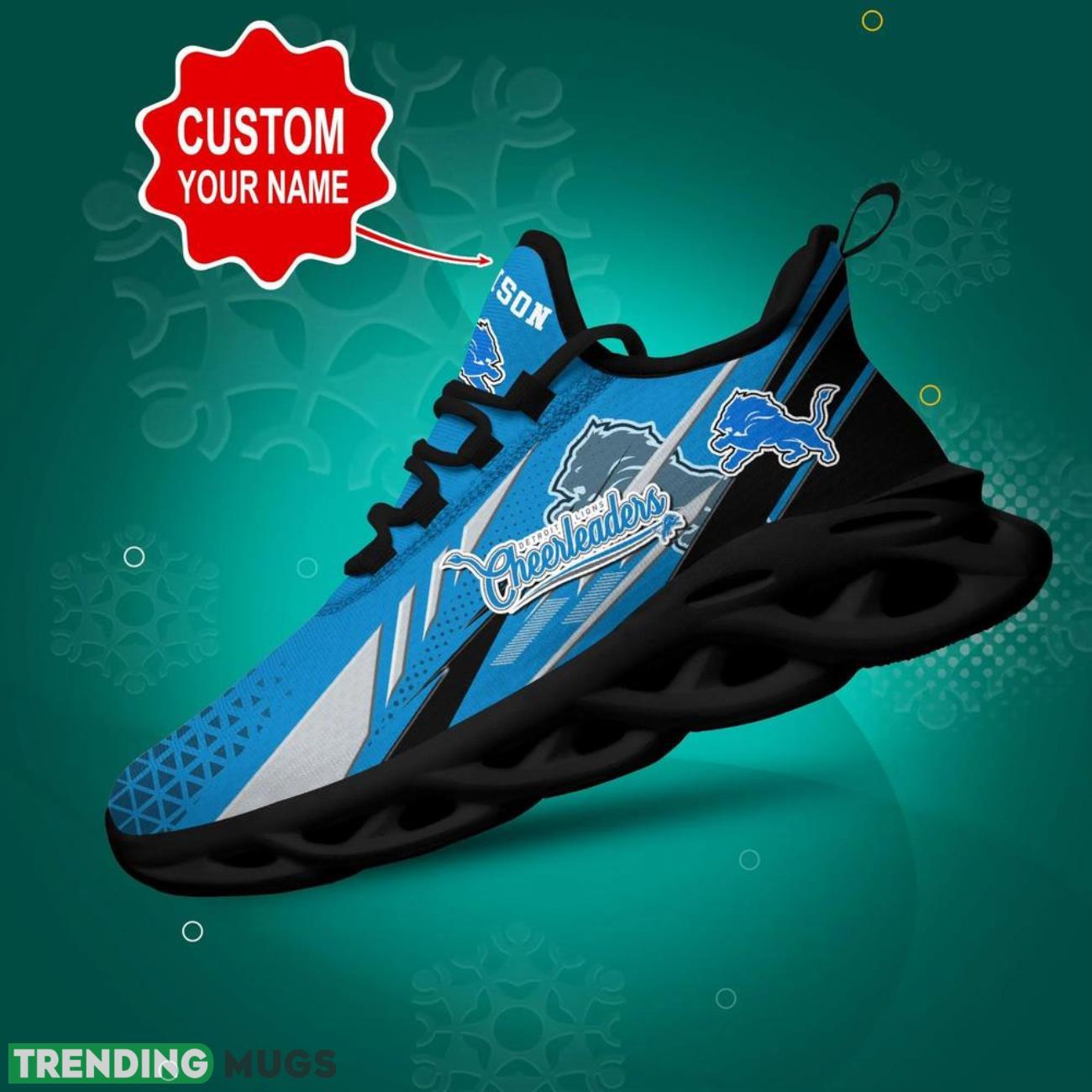 Detroit Lions NFL Max Soul Shoes Custom Name Sneakers Hot Trending Running Sneakers Max Soul Detroit Lions NFL Max Soul Shoes Custom Name Sneakers Hot Trending Running Sneakers Max Soul