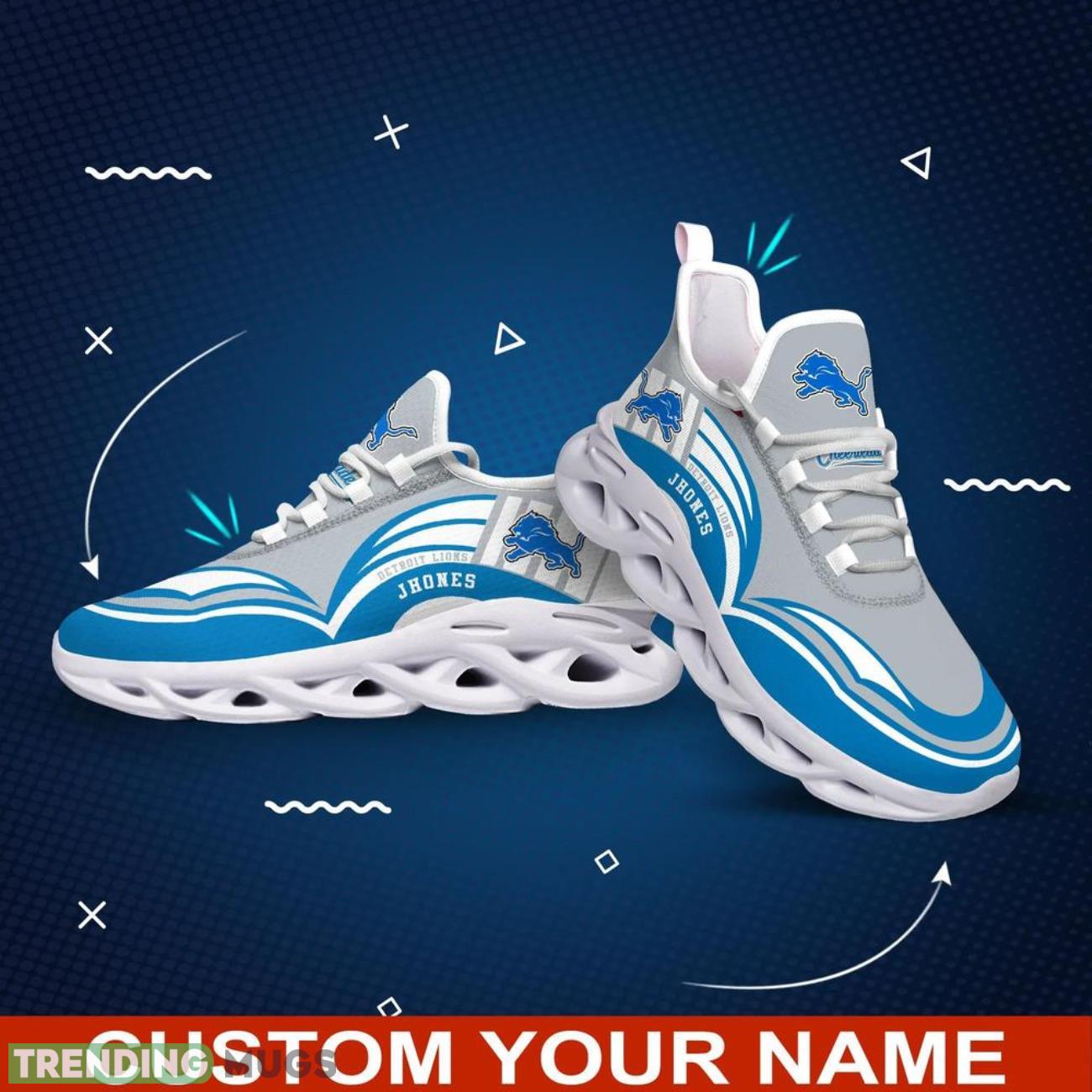 Detroit Lions NFL Max Soul Sneakers Personalize Shoes For Fans Men Women Sport Running Shoes Max Soul Detroit Lions NFL Max Soul Sneakers Personalize Shoes For Fans Men Women Sport Running Shoes Max Soul