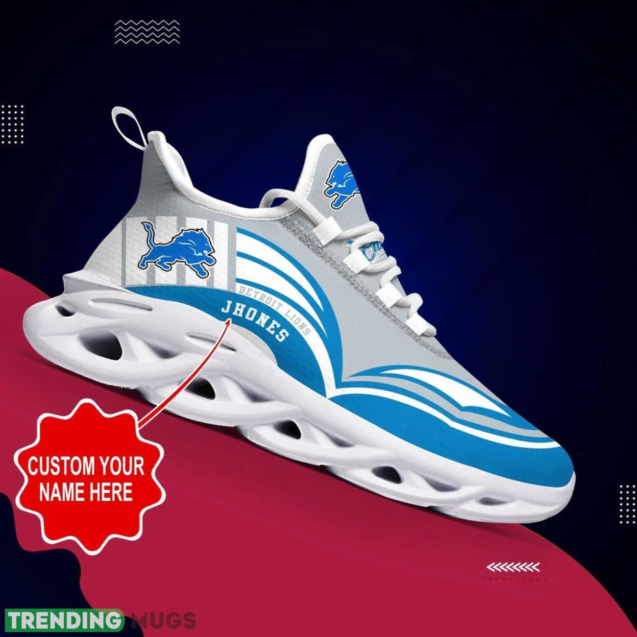 Detroit Lions NFL Max Soul Sneakers Personalize Shoes For Fans Men Women Sport Running Shoes Product Photo 1 Detroit Lions NFL Max Soul Sneakers Personalize Shoes For Fans Men Women Sport Running Shoes Product Photo 1