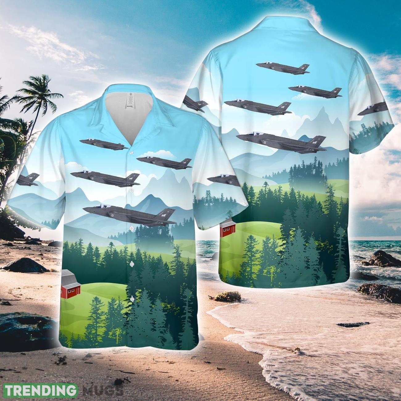 Finnish Air Force F-35 Lightning II Hawaiian Shirt Unique Gift Product Photo 1 Finnish Air Force F-35 Lightning II Hawaiian Shirt Unique Gift Product Photo 1