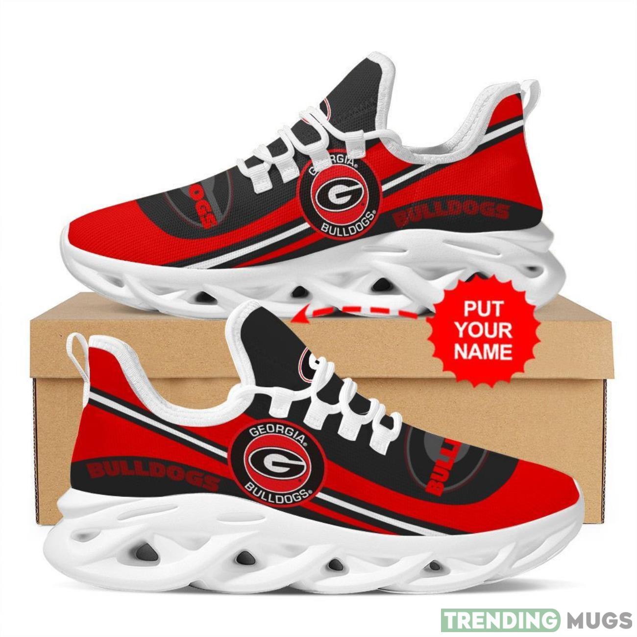 Georgia Bulldogs Custom Name Personalized Max Soul Sneakers Running Sports Shoes Ultra Sneakers Max Soul Georgia Bulldogs Custom Name Personalized Max Soul Sneakers Running Sports Shoes Ultra Sneakers Max Soul