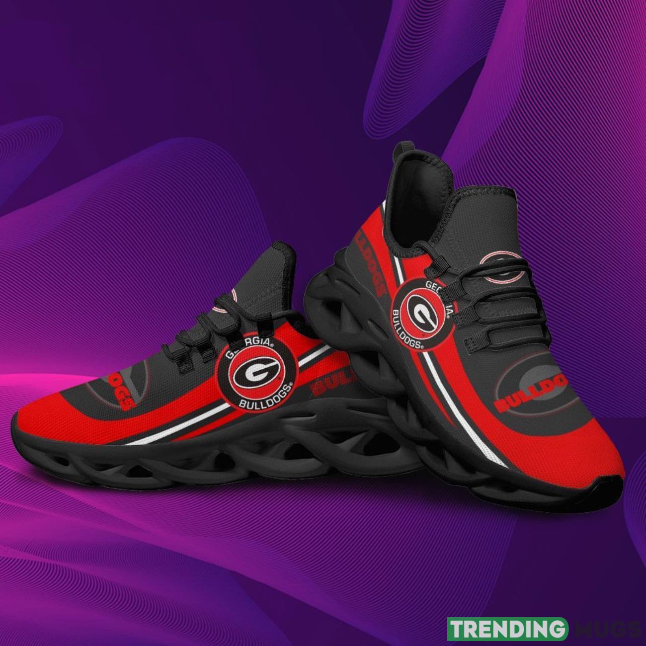 Georgia Bulldogs Custom Name Personalized Max Soul Sneakers Running Sports Shoes Ultra Sneakers Max Soul Georgia Bulldogs Custom Name Personalized Max Soul Sneakers Running Sports Shoes Ultra Sneakers Max Soul
