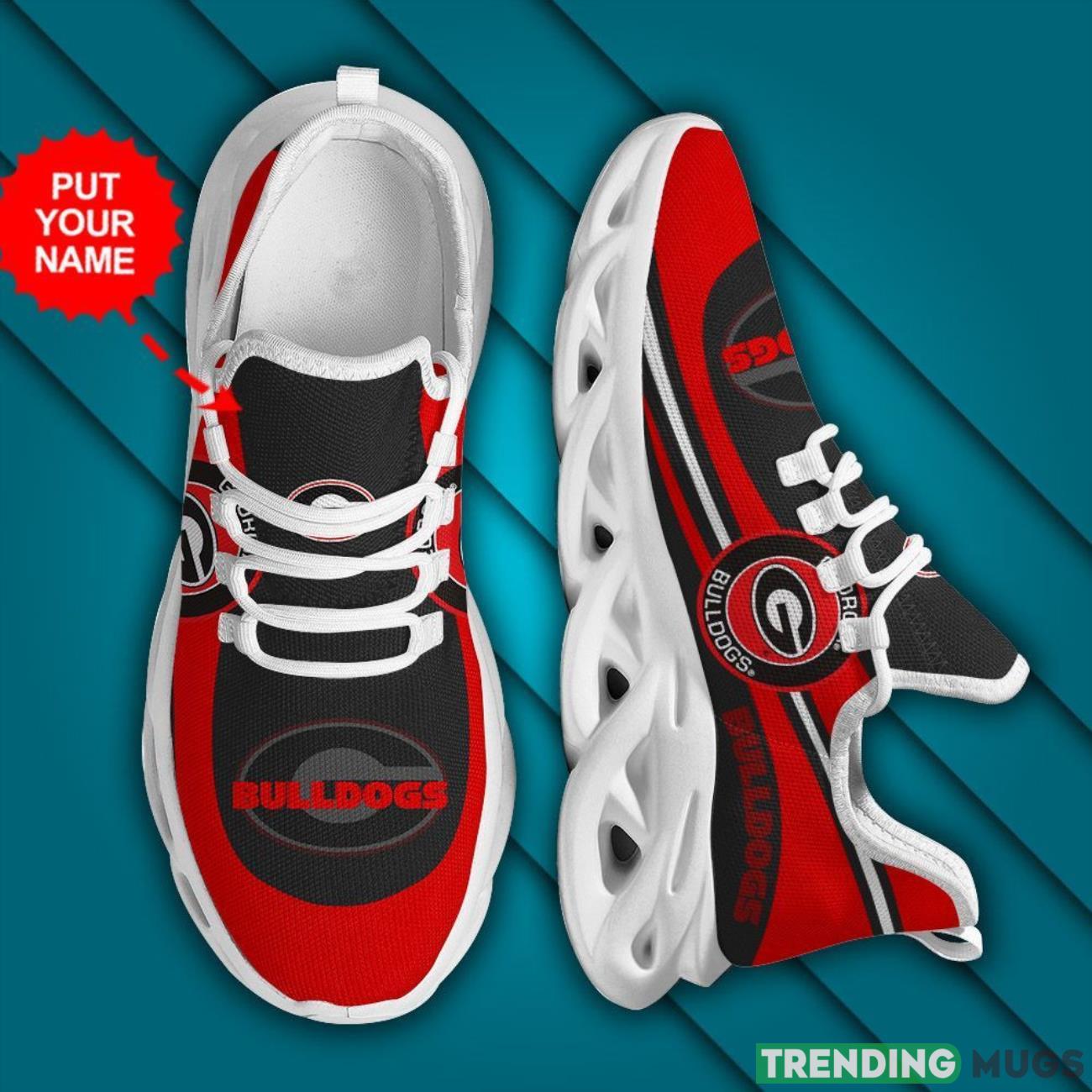 Georgia Bulldogs Custom Name Personalized Max Soul Sneakers Running Sports Shoes Ultra Sneakers Max Soul Georgia Bulldogs Custom Name Personalized Max Soul Sneakers Running Sports Shoes Ultra Sneakers Max Soul