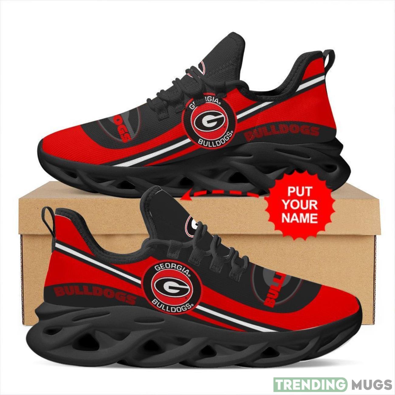 Georgia Bulldogs Custom Name Personalized Max Soul Sneakers Running Sports Shoes Ultra Sneakers Product Photo 1 Georgia Bulldogs Custom Name Personalized Max Soul Sneakers Running Sports Shoes Ultra Sneakers Product Photo 1