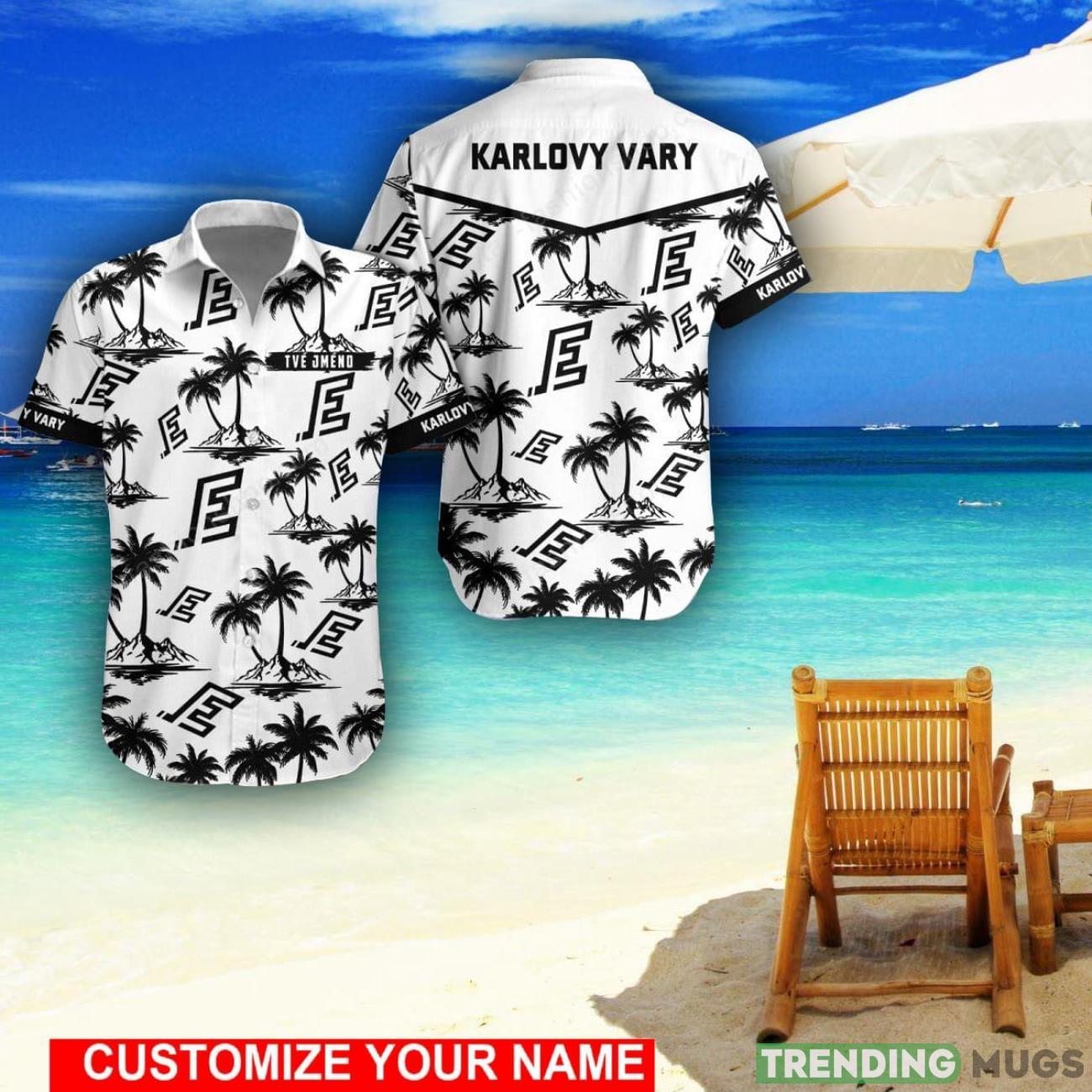 HC Energie Karlovy Vary Custom Name 3D Hawaii Shirt Coconut Pattern Beach Shirt Product Photo 1 HC Energie Karlovy Vary Custom Name 3D Hawaii Shirt Coconut Pattern Beach Shirt Product Photo 1