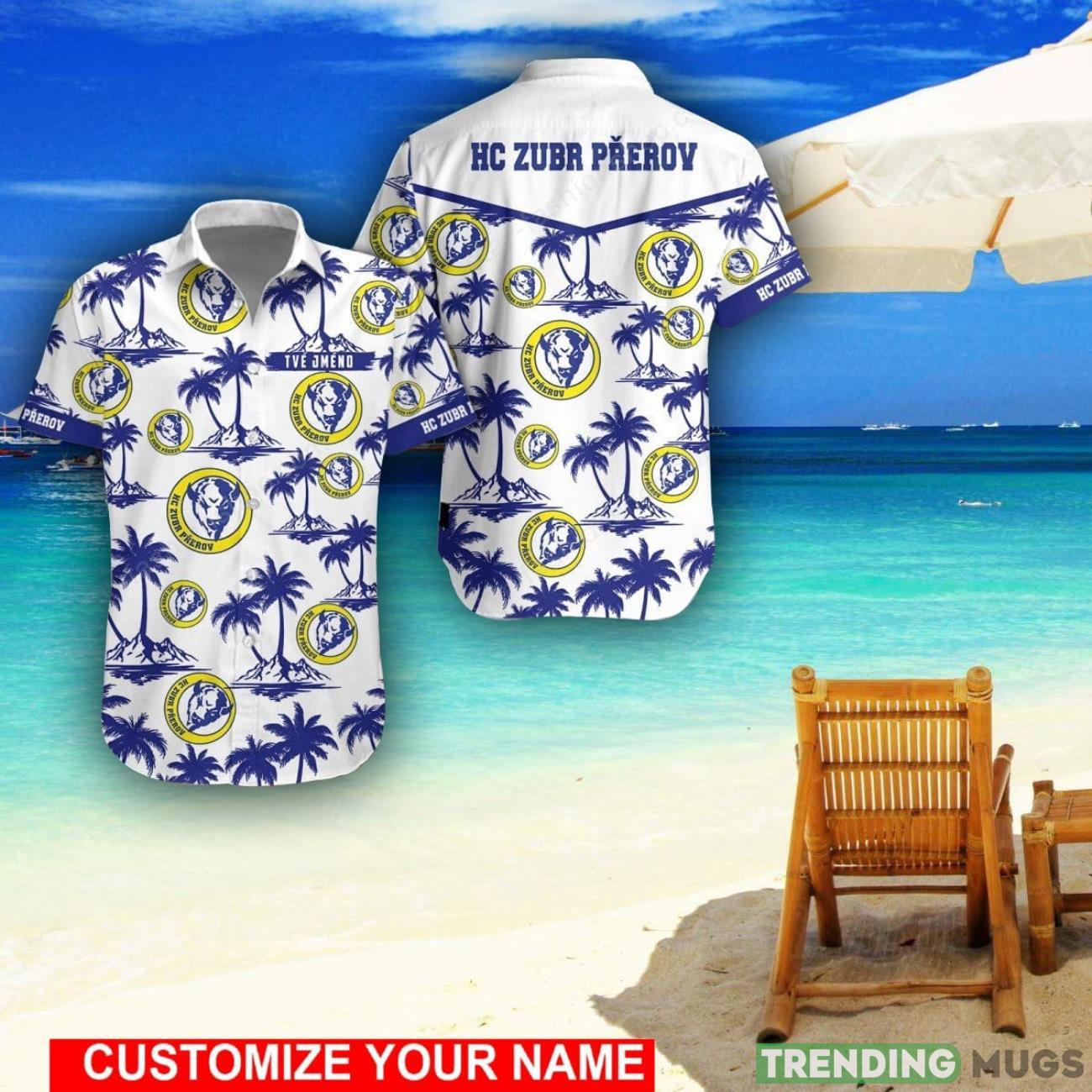 HC ZUBR Perov Custom Name 3D Hawaii Shirt Coconut Pattern Beach Shirt Product Photo 1 HC ZUBR Perov Custom Name 3D Hawaii Shirt Coconut Pattern Beach Shirt Product Photo 1