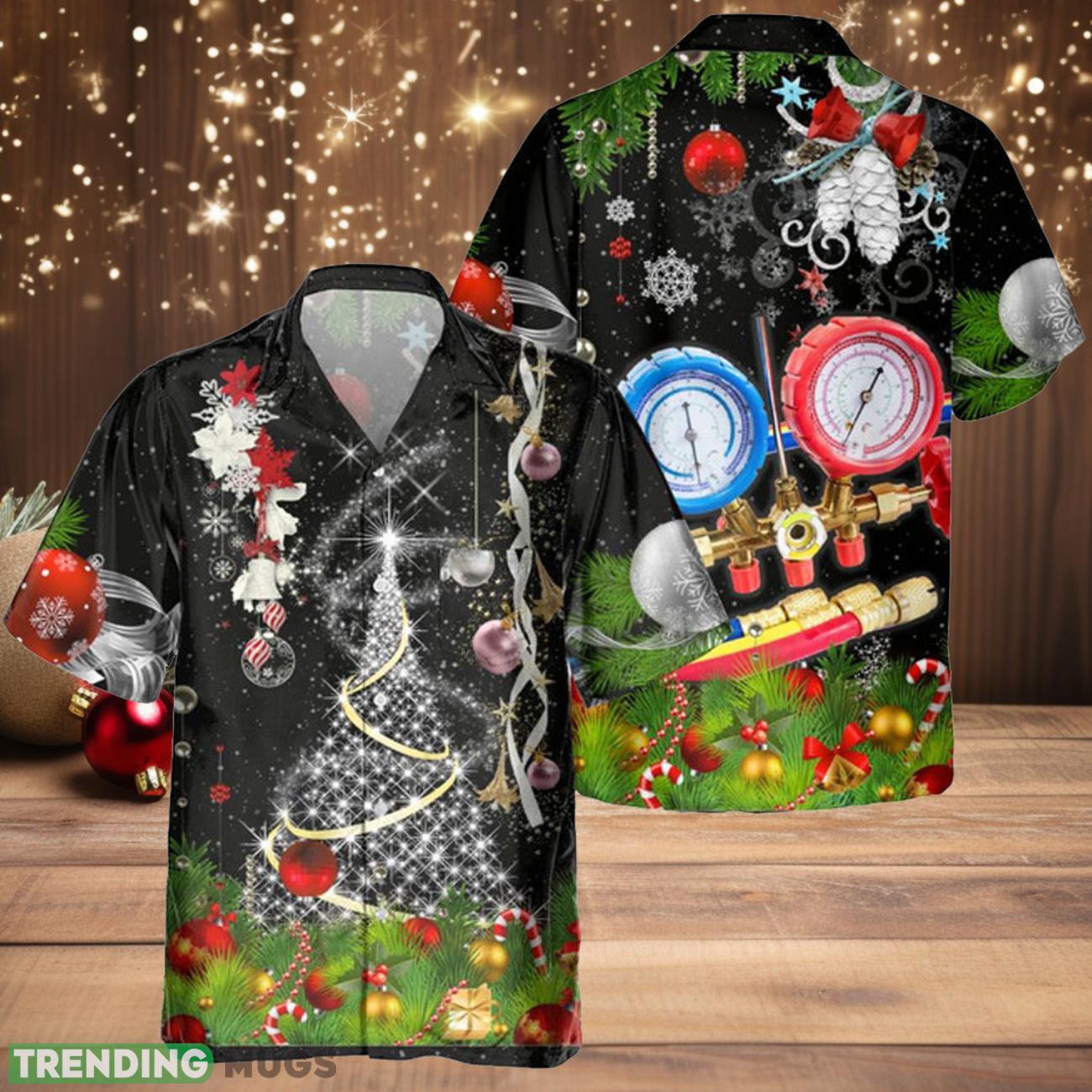 HVAC Tech 3D Printed Hawaiian Shirt Gift Ideas For Summer Product Photo 1