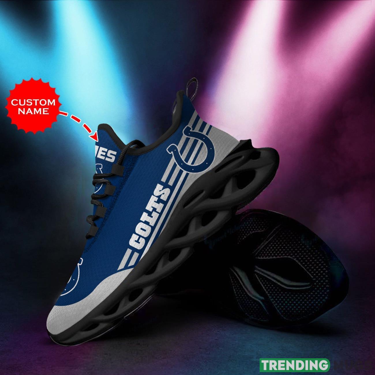 Indianapolis Colts Custom Name Max Soul Sneakers Running Sports Shoes Ultra Sneakers Product Photo 1 Indianapolis Colts Custom Name Max Soul Sneakers Running Sports Shoes Ultra Sneakers Product Photo 1