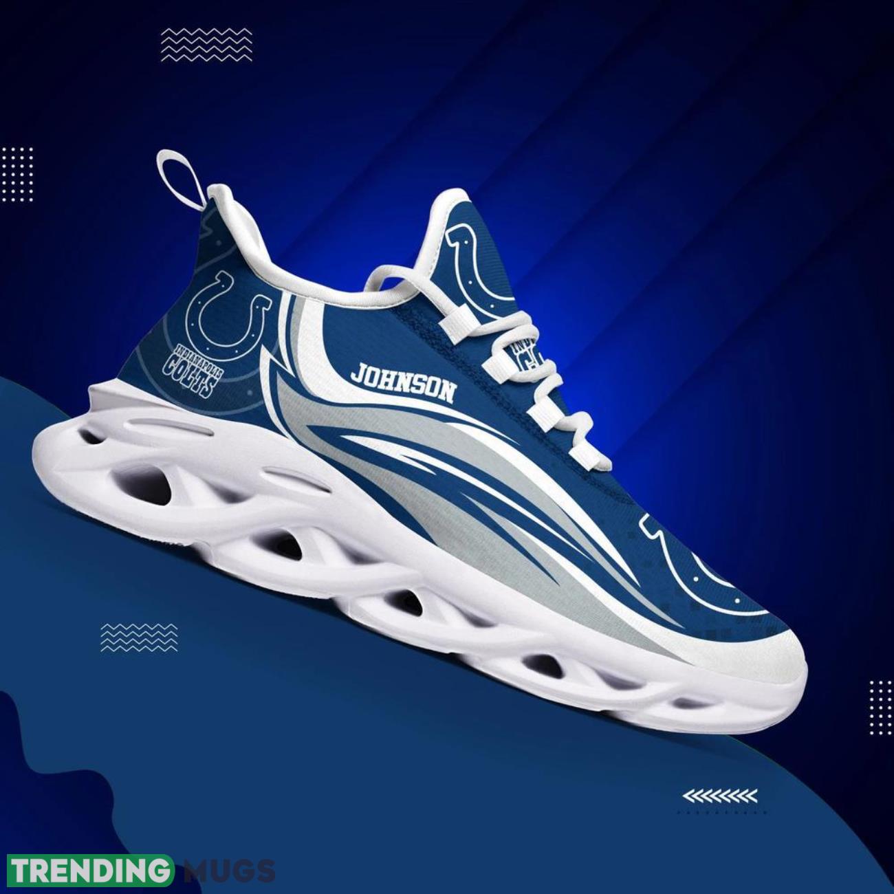 Indianapolis Colts NFL Logo Sport Team Max Soul Shoes Personalized Name Gifts Ultra Shoes Max Soul Indianapolis Colts NFL Logo Sport Team Max Soul Shoes Personalized Name Gifts Ultra Shoes Max Soul