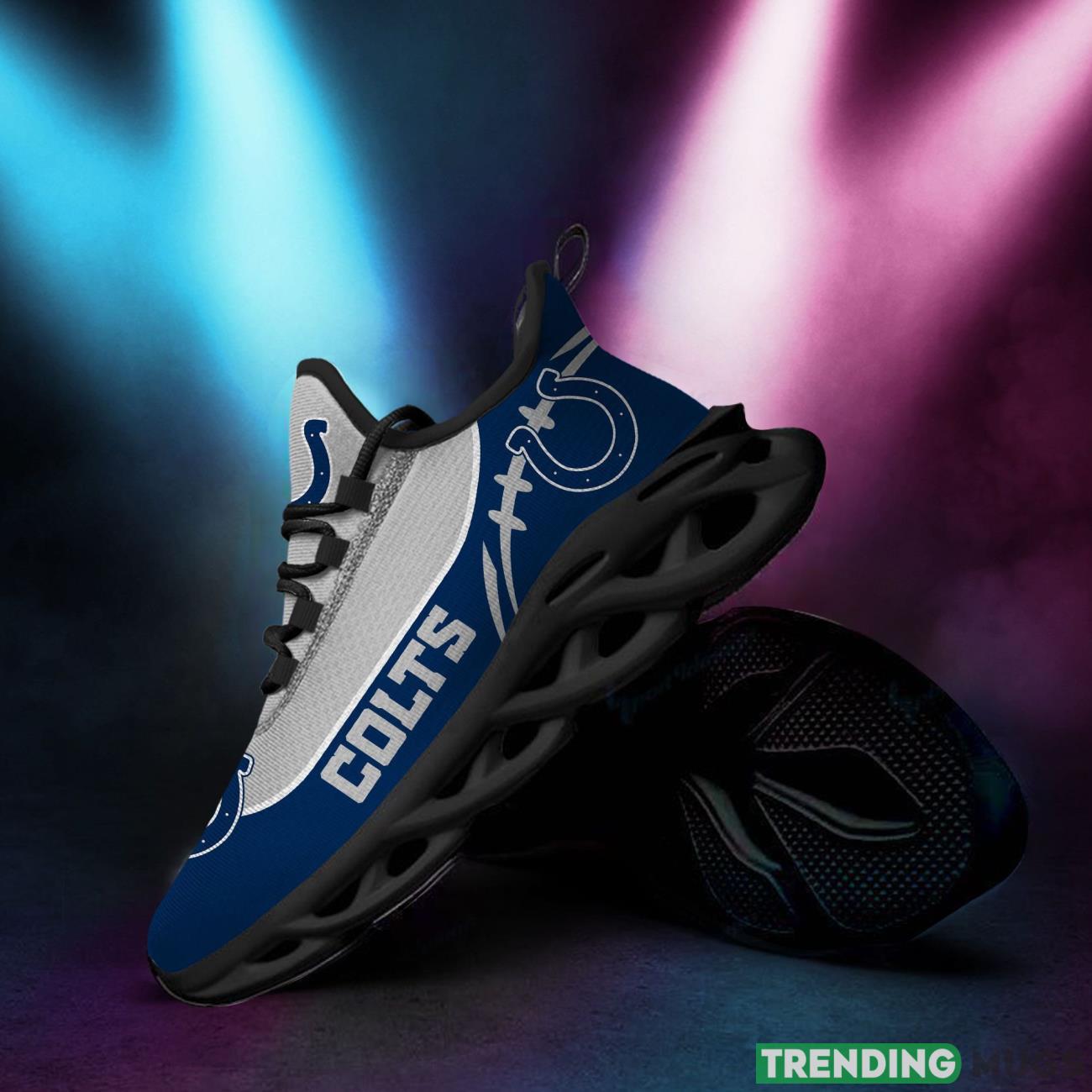 Indianapolis Colts Personalized Name Max Soul Sneakers Running Sports Shoes Ultra Sneakers Product Photo 1 Indianapolis Colts Personalized Name Max Soul Sneakers Running Sports Shoes Ultra Sneakers Product Photo 1