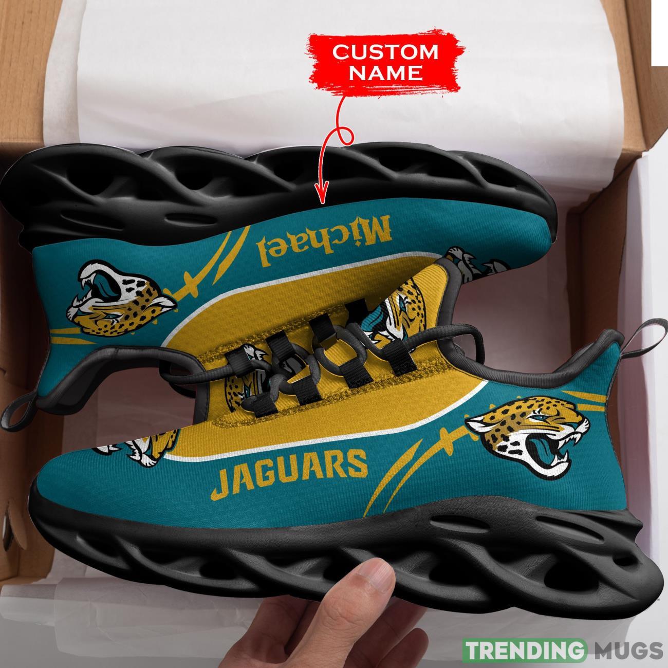 Jacksonville Jaguars Custom Name Personalized Max Soul Sneakers Running Sports Shoes Ultra Sneakers Max Soul Jacksonville Jaguars Custom Name Personalized Max Soul Sneakers Running Sports Shoes Ultra Sneakers Max Soul
