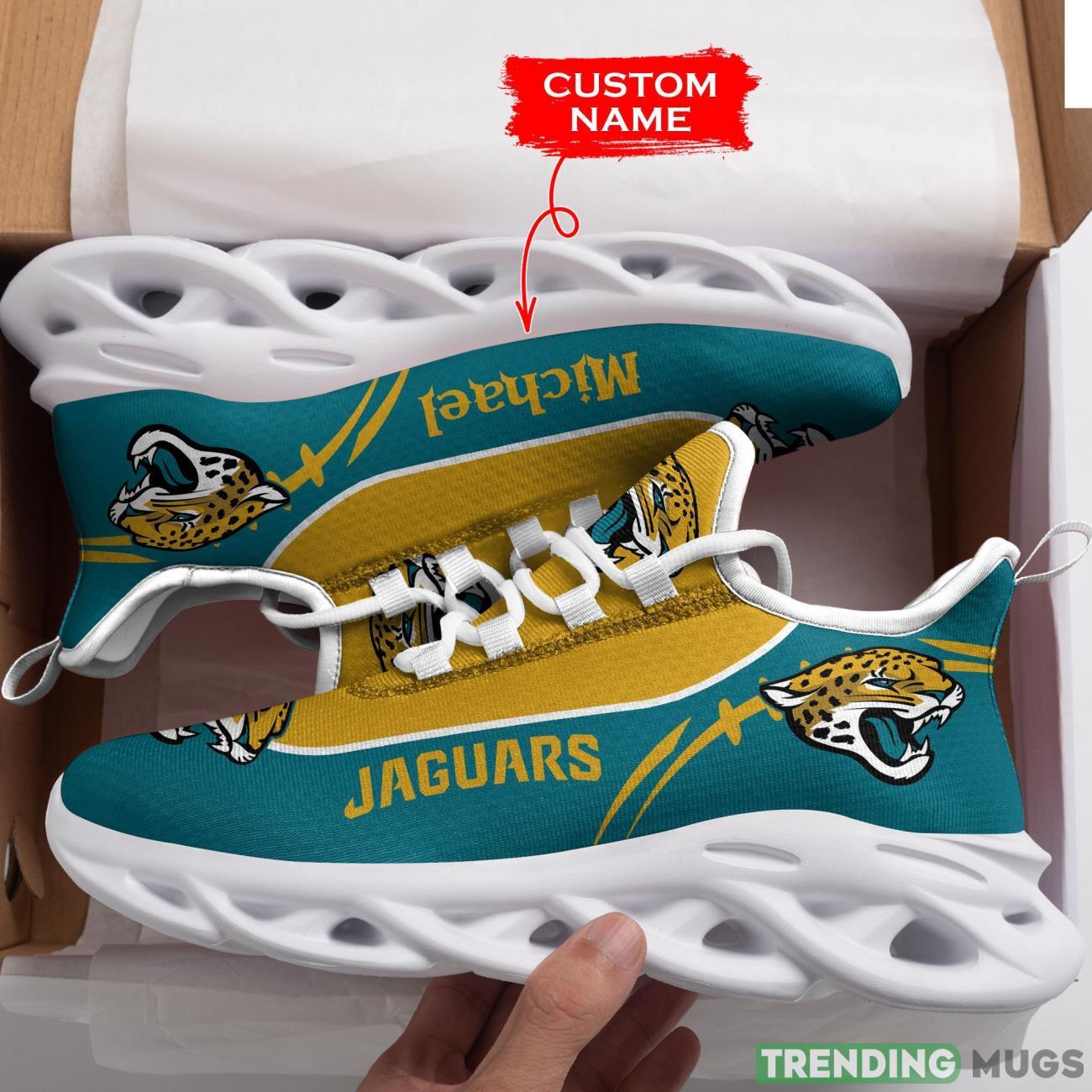 Jacksonville Jaguars Custom Name Personalized Max Soul Sneakers Running Sports Shoes Ultra Sneakers Max Soul Jacksonville Jaguars Custom Name Personalized Max Soul Sneakers Running Sports Shoes Ultra Sneakers Max Soul