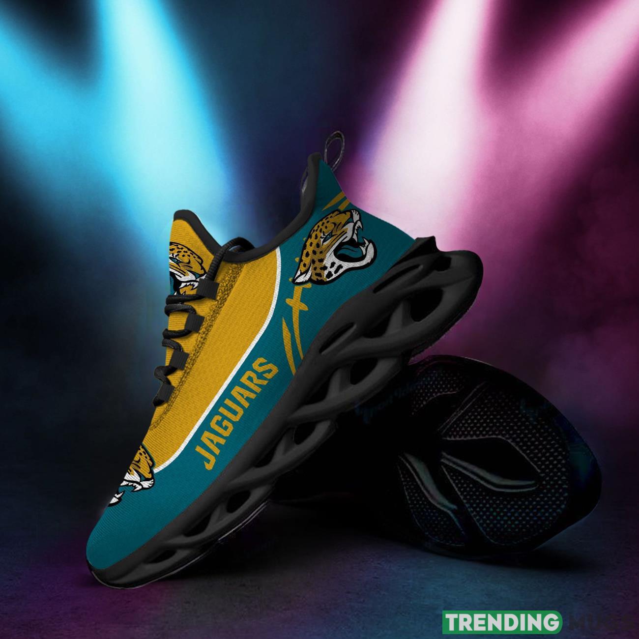Jacksonville Jaguars Custom Name Personalized Max Soul Sneakers Running Sports Shoes Ultra Sneakers Product Photo 1 Jacksonville Jaguars Custom Name Personalized Max Soul Sneakers Running Sports Shoes Ultra Sneakers Product Photo 1