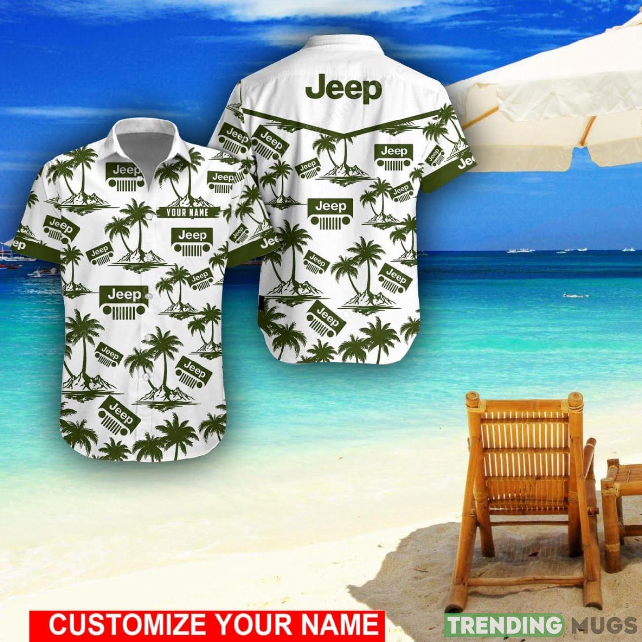Jeep Custom Name 3D Hawaii Shirt Coconut Pattern Beach Shirt Product Photo 1 Jeep Custom Name 3D Hawaii Shirt Coconut Pattern Beach Shirt Product Photo 1