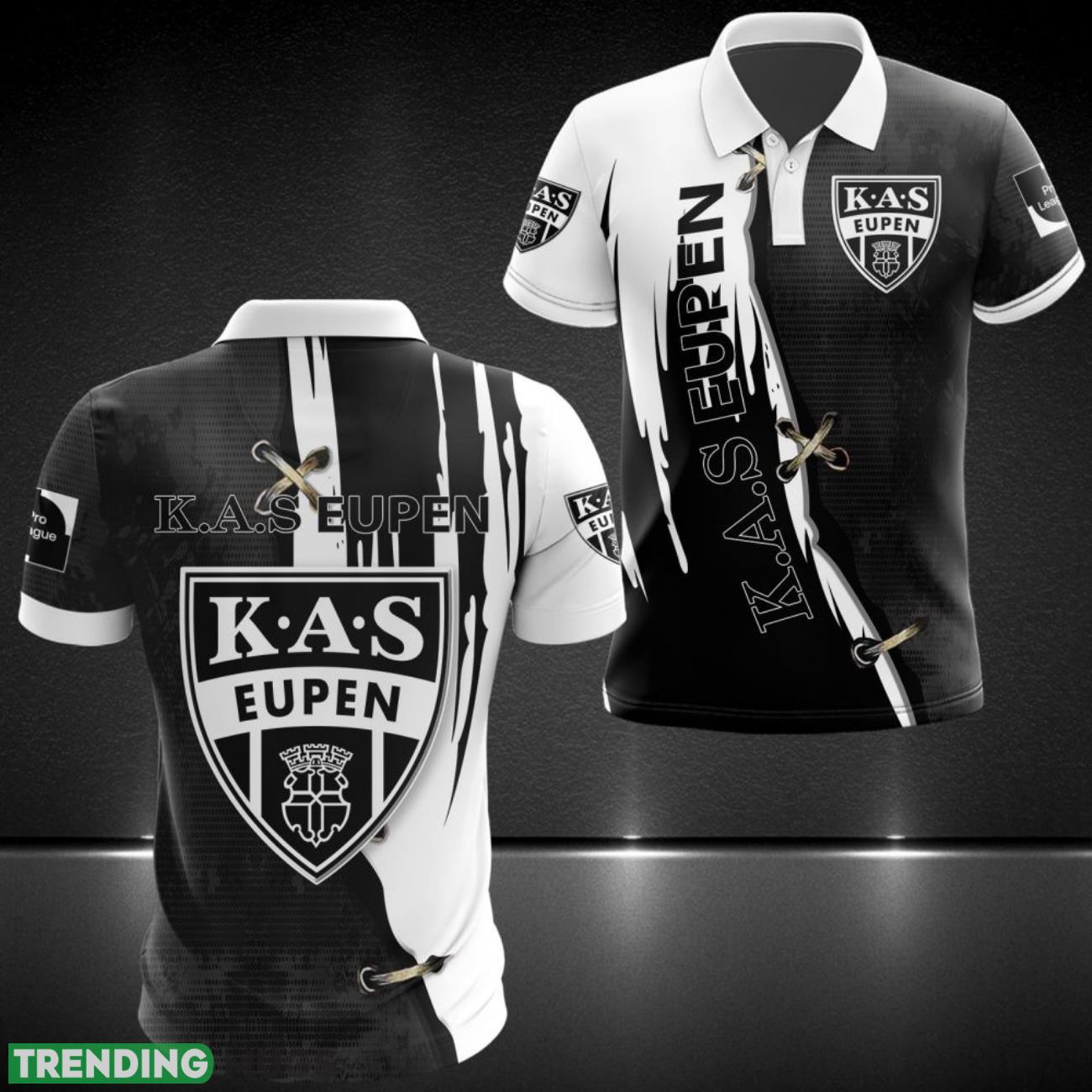 K.A.S. Eupen All Over printed 3D Polo Shirt Limited Design For Fans Product Photo 1 K.A.S. Eupen All Over printed 3D Polo Shirt Limited Design For Fans Product Photo 1
